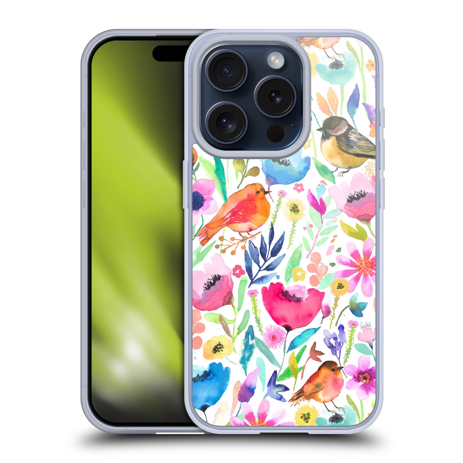 OFFICIAL NINOLA SUMMER PATTERNS SOFT GEL CASE FOR APPLE iPHONE PHONES - Picture 15 of 15