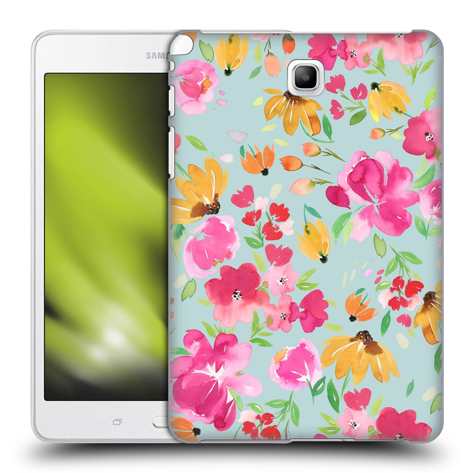 OFFICIAL NINOLA SPRING FLORAL HARD BACK CASE FOR SAMSUNG TABLETS 1 - Picture 9 of 15