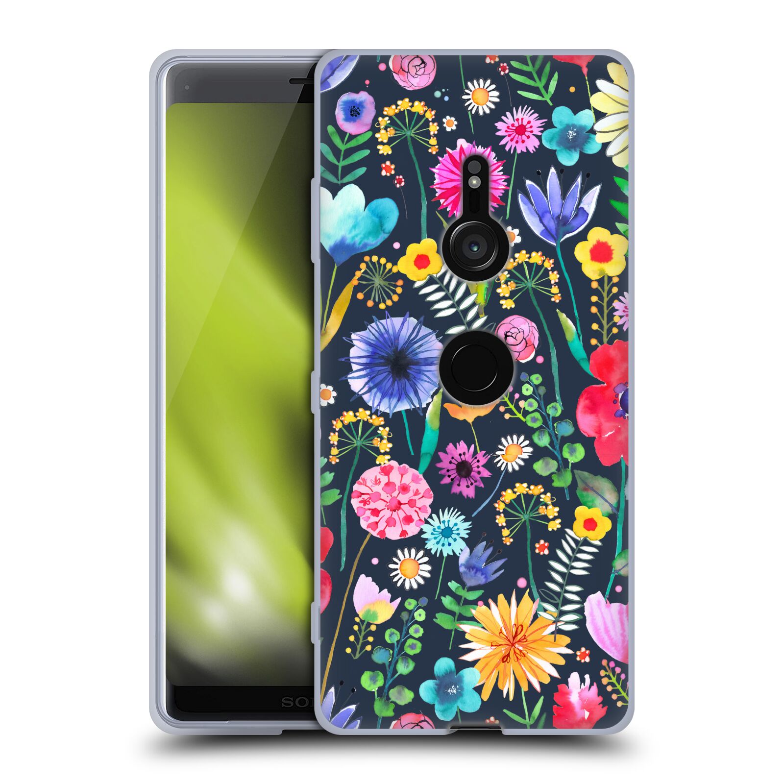 FUNDA OFICIAL DE GEL SUAVE FLORAL NINOLA PRIMAVERA PARA TELÉFONOS SONY 1 - Imagen 12 de 15