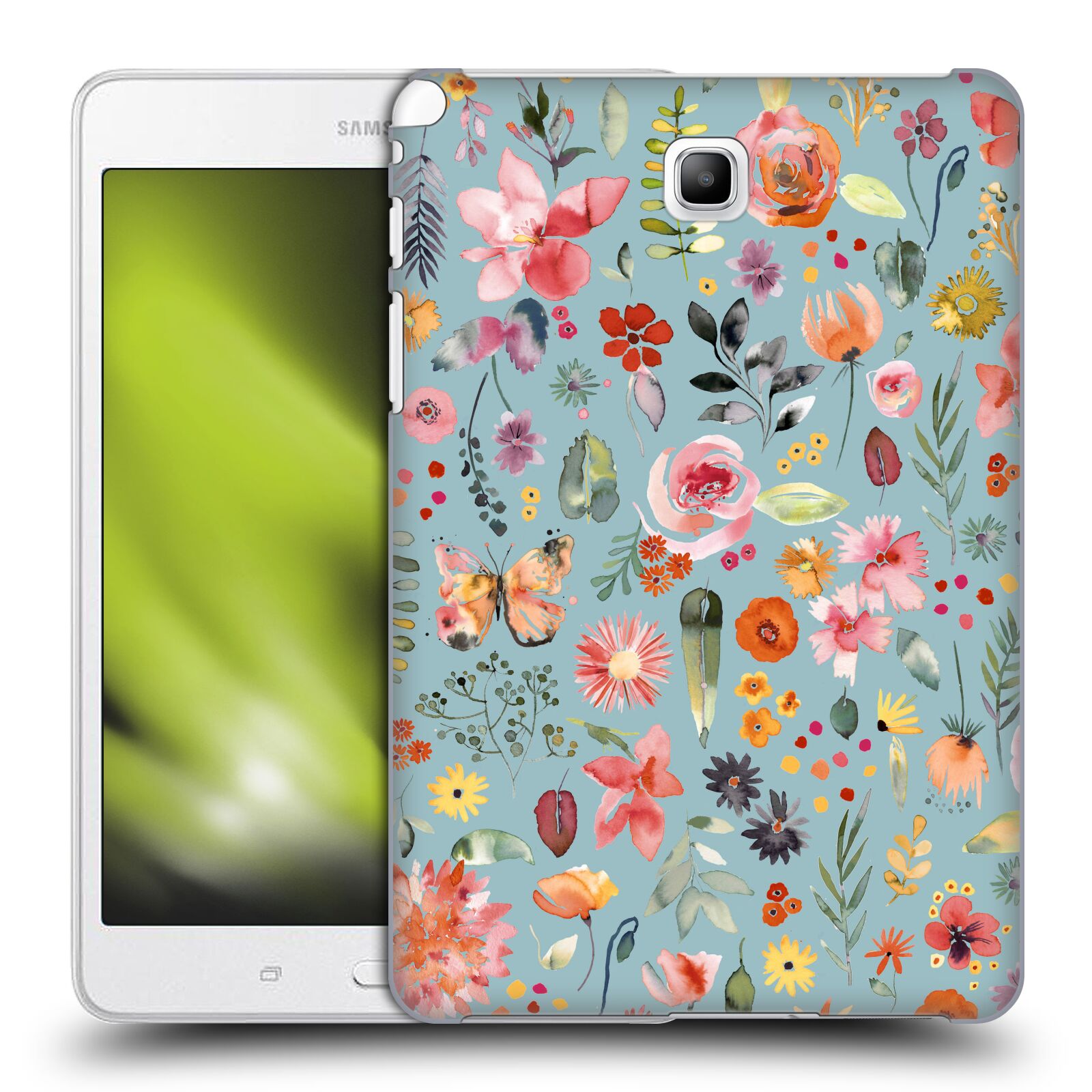 OFFICIAL NINOLA SPRING FLORAL HARD BACK CASE FOR SAMSUNG TABLETS 1 - Picture 13 of 15