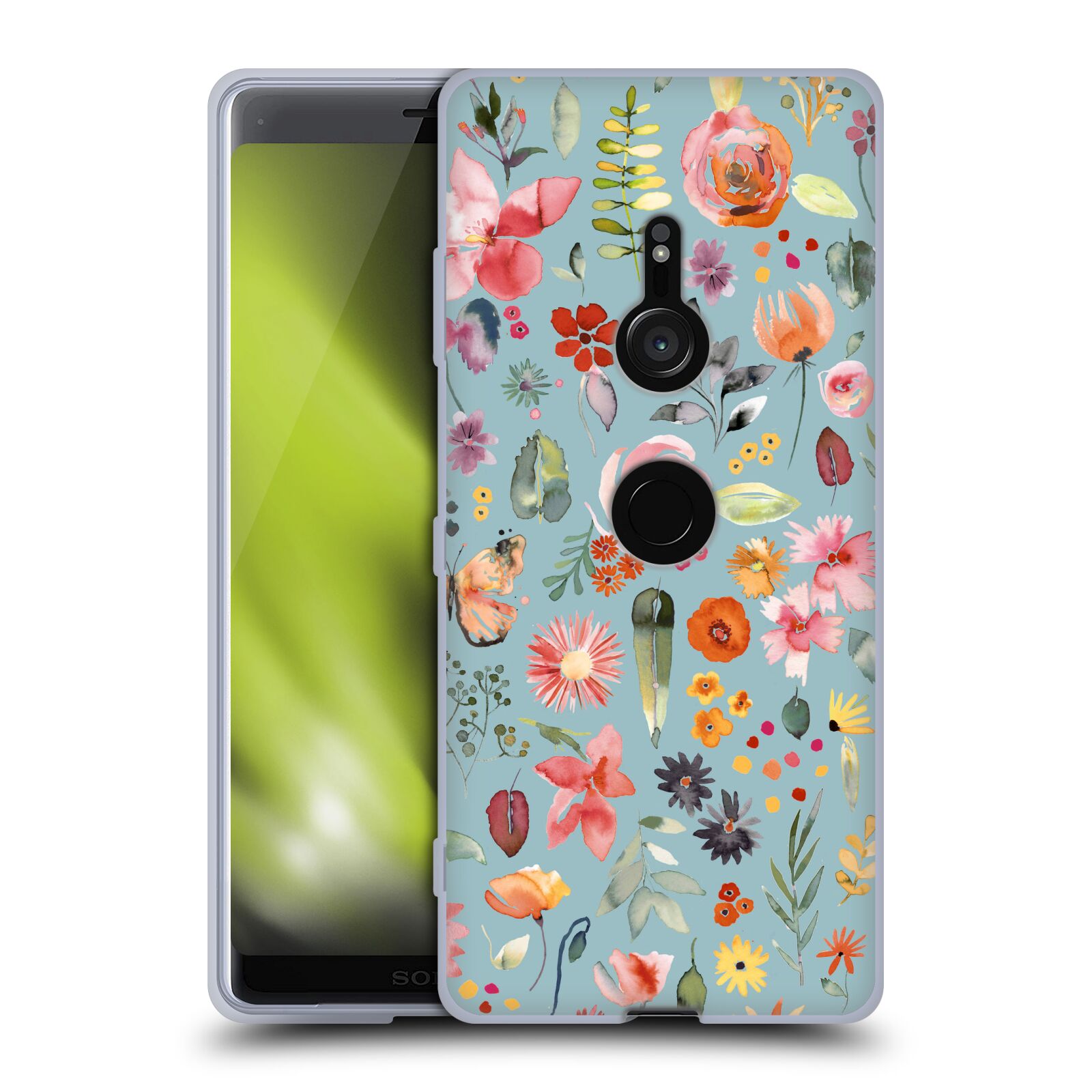 FUNDA OFICIAL DE GEL SUAVE FLORAL NINOLA PRIMAVERA PARA TELÉFONOS SONY 1 - Imagen 13 de 15