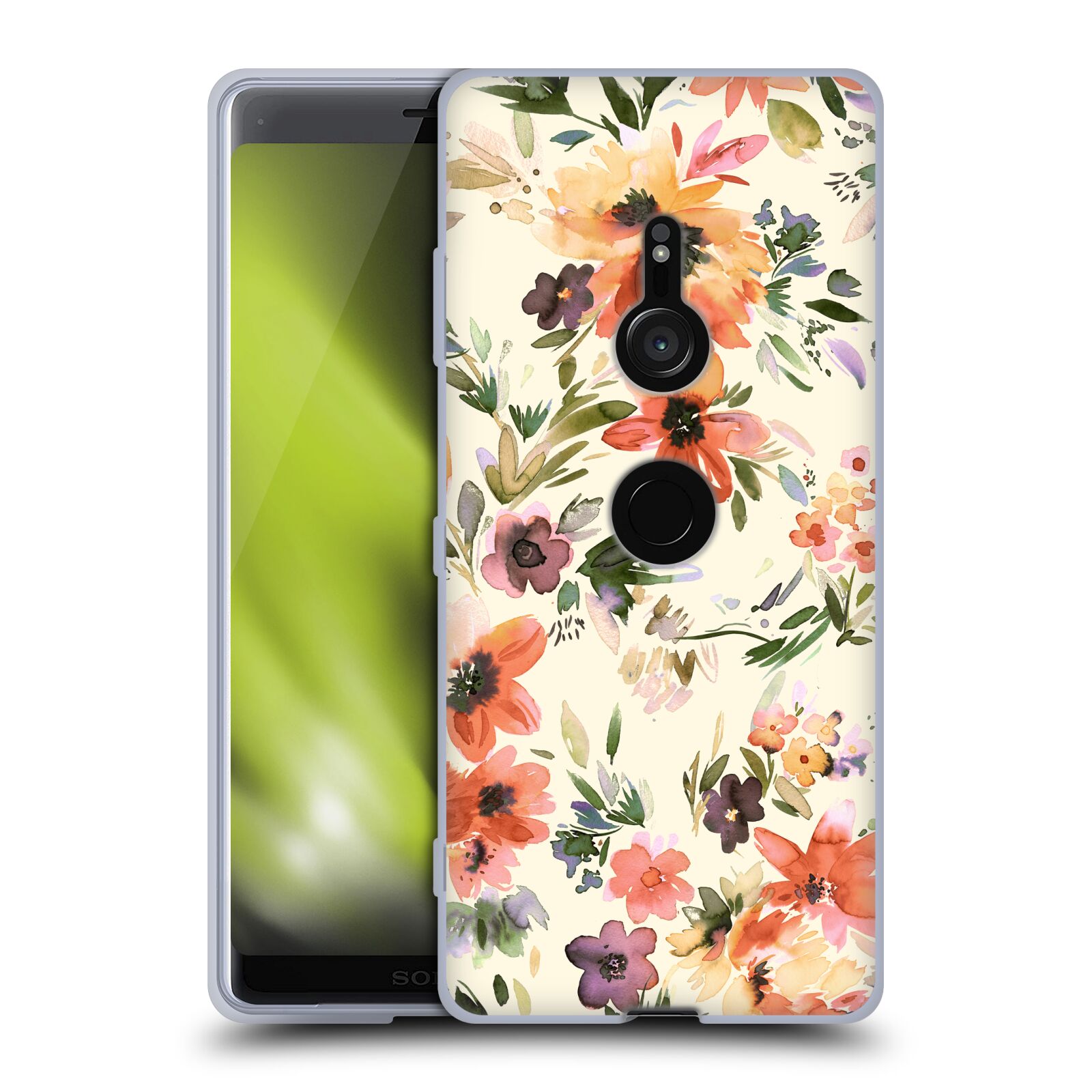 FUNDA OFICIAL DE GEL SUAVE FLORAL NINOLA PRIMAVERA PARA TELÉFONOS SONY 1 - Imagen 14 de 15
