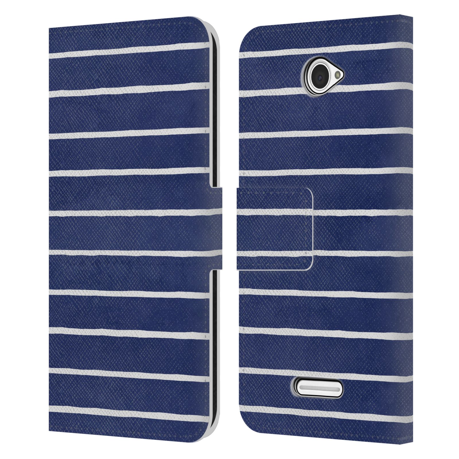 OFFICIAL NINOLA STRIPES LEATHER BOOK WALLET CASE COVER FOR SONY PHONES 2 - Picture 10 of 12