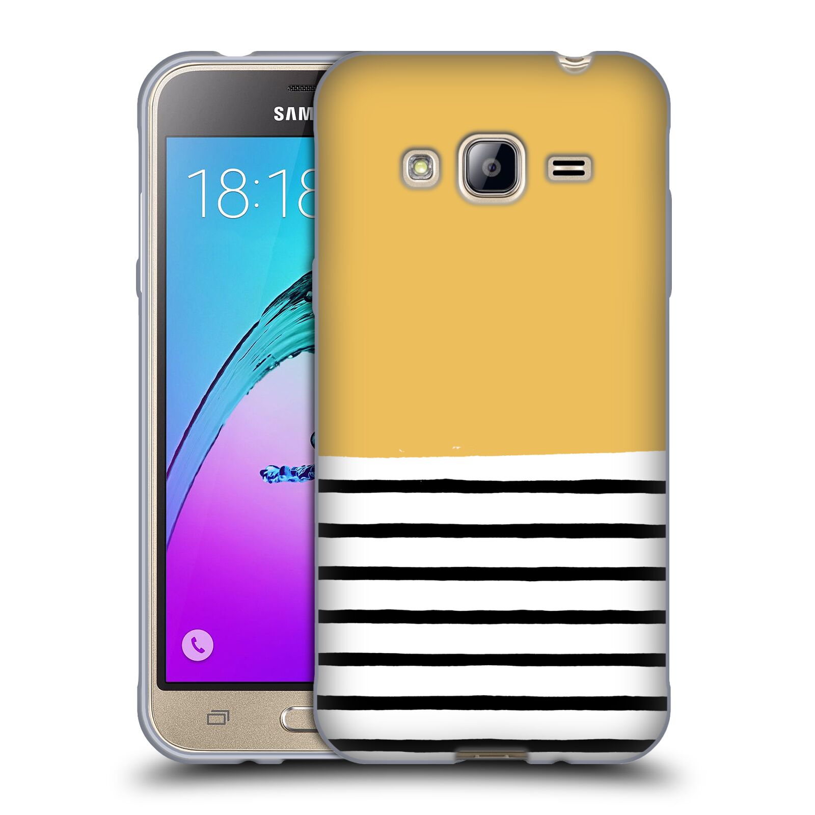 OFFICIAL NINOLA STRIPES SOFT GEL CASE FOR SAMSUNG PHONES 3 - Picture 9 of 13