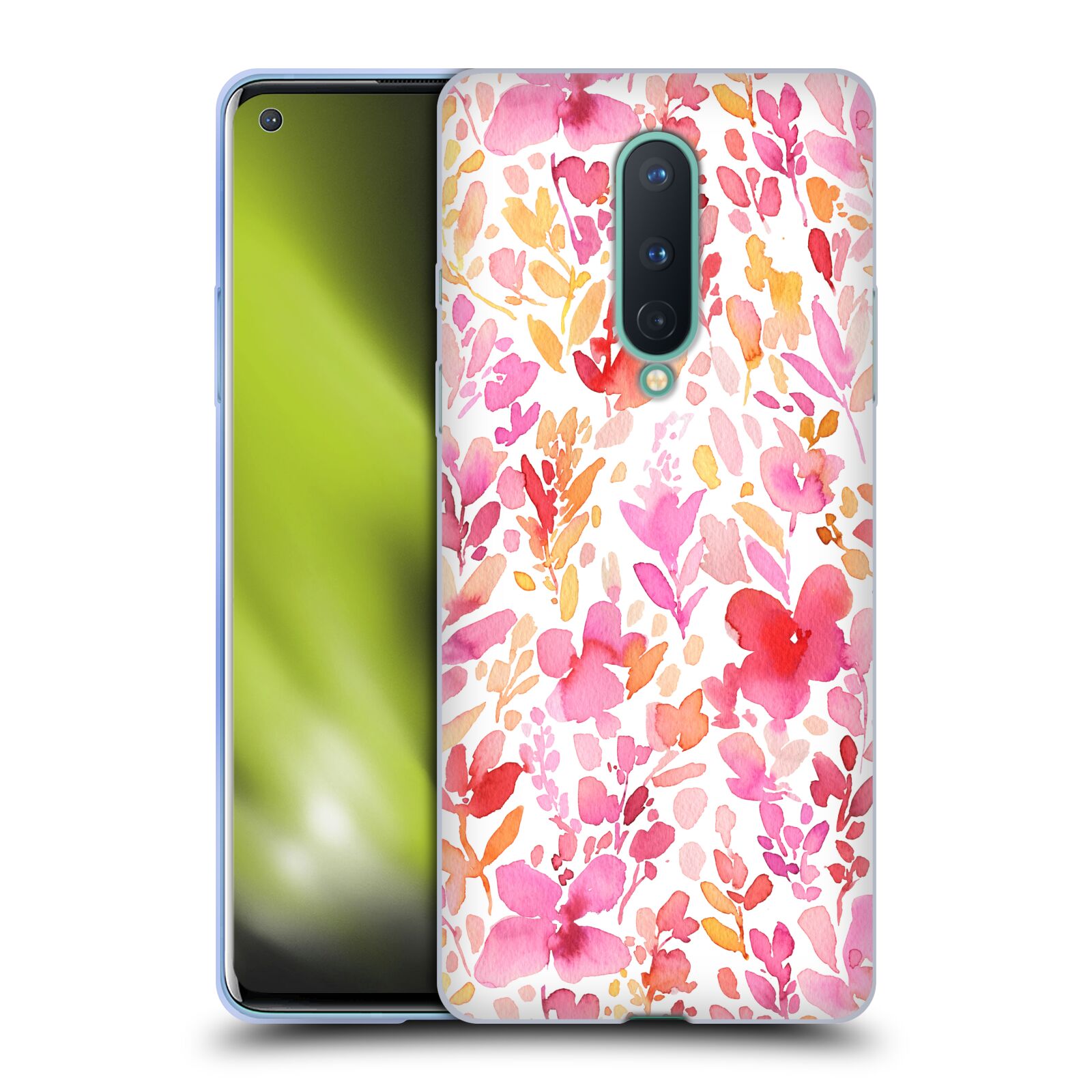 OFFICIAL NINOLA WATERCOLOR ARTISTIC FLOWERS GEL CASE FOR GOOGLE ONEPLUS PHONES - Picture 9 of 13
