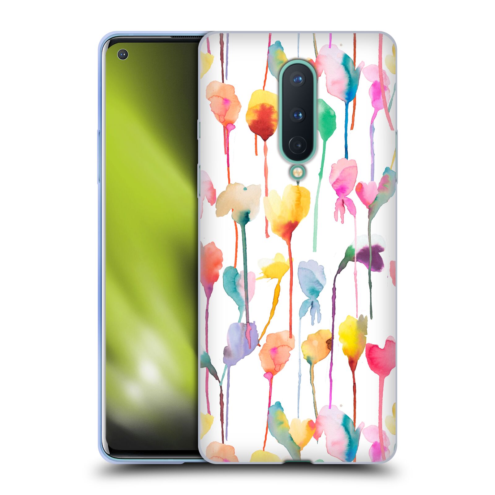 OFFICIAL NINOLA WATERCOLOR ARTISTIC FLOWERS GEL CASE FOR GOOGLE ONEPLUS PHONES - Picture 11 of 13