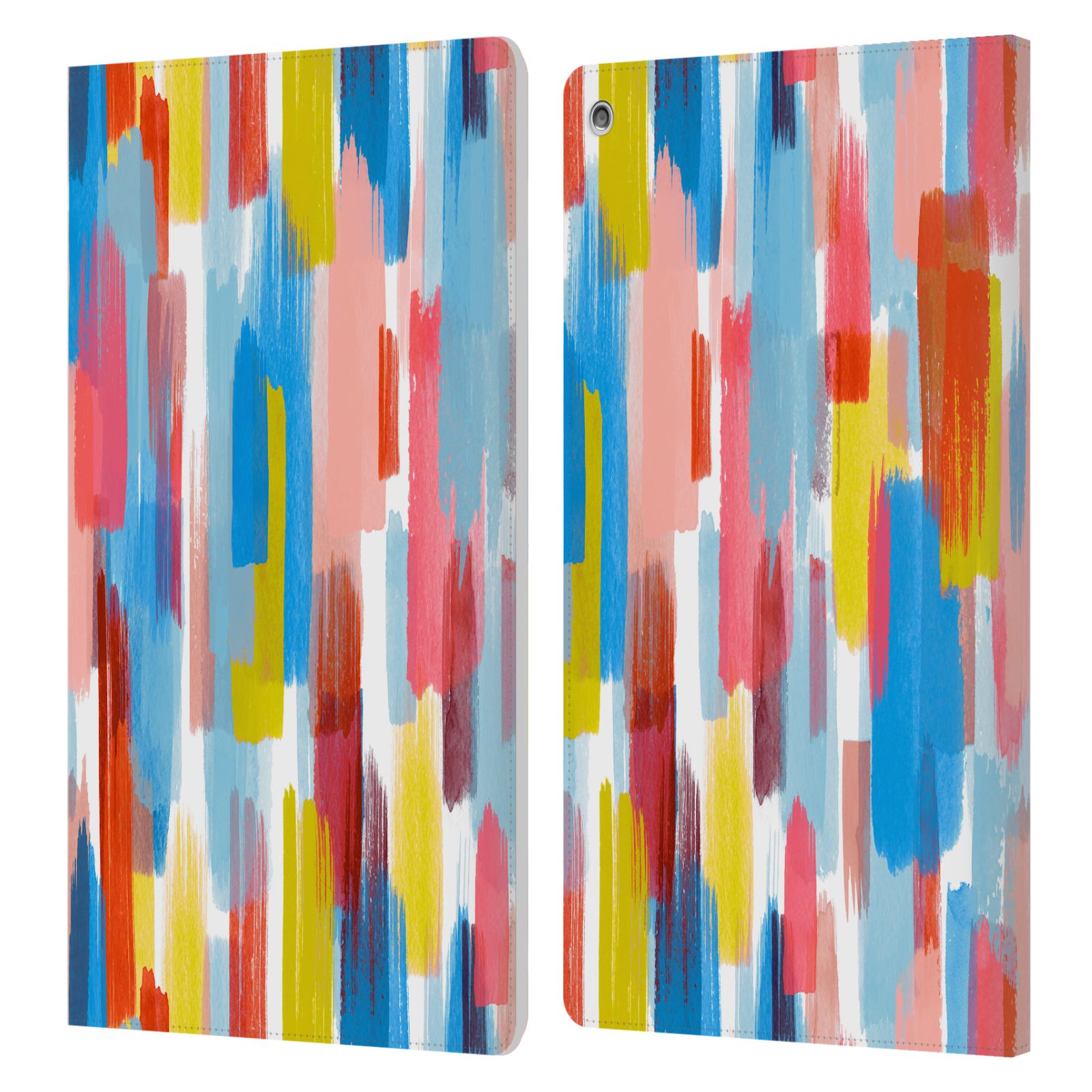 OFFICIAL NINOLA WATERCOLOR PRINTS LEATHER BOOK WALLET CASE COVER FOR AMAZON FIRE - Picture 7 of 19