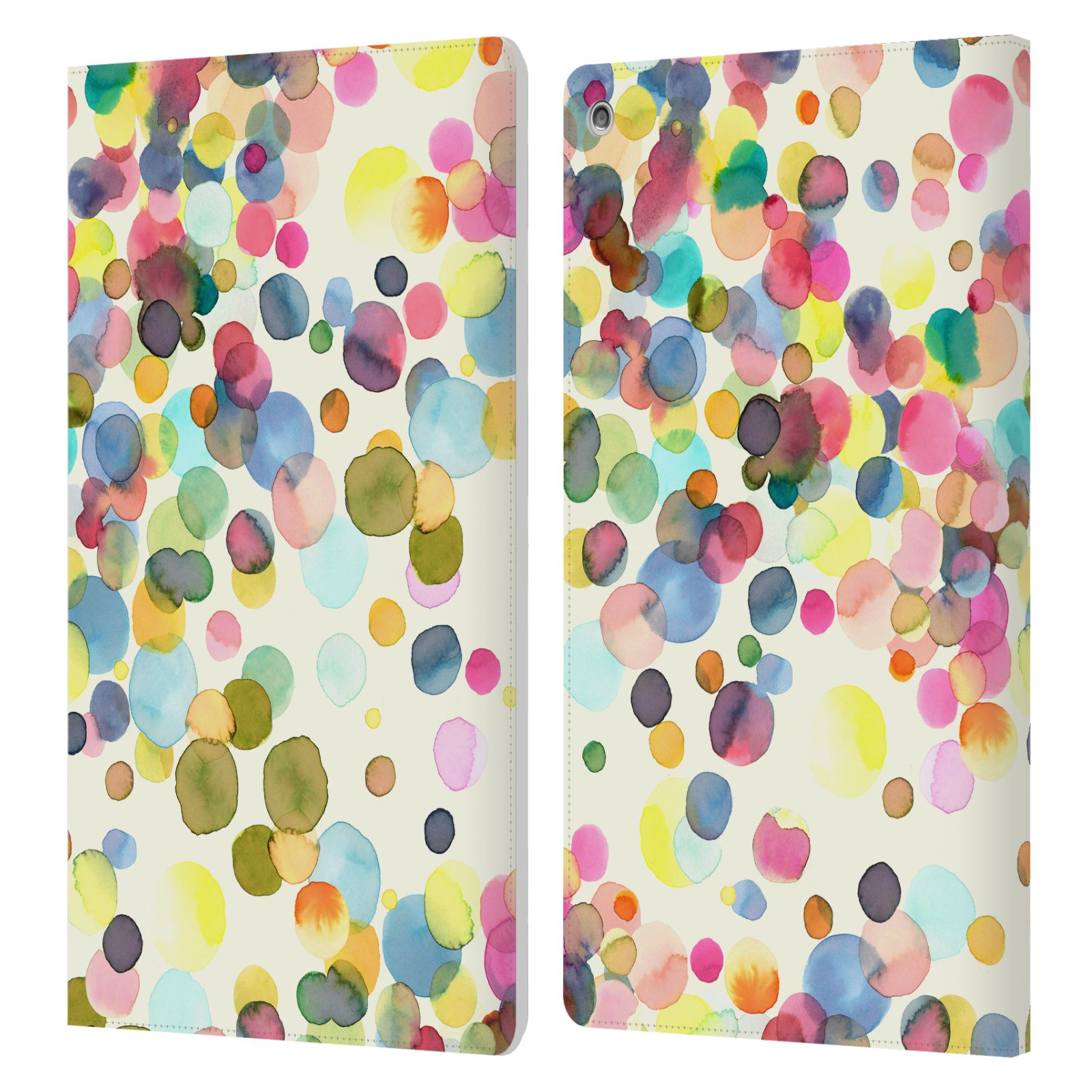 OFFICIAL NINOLA WATERCOLOR PRINTS LEATHER BOOK WALLET CASE COVER FOR AMAZON FIRE - Picture 8 of 19