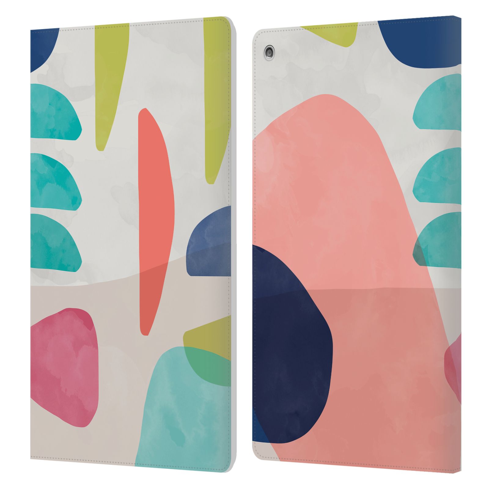 OFFICIAL NINOLA WATERCOLOR PRINTS LEATHER BOOK WALLET CASE COVER FOR AMAZON FIRE - Picture 11 of 19