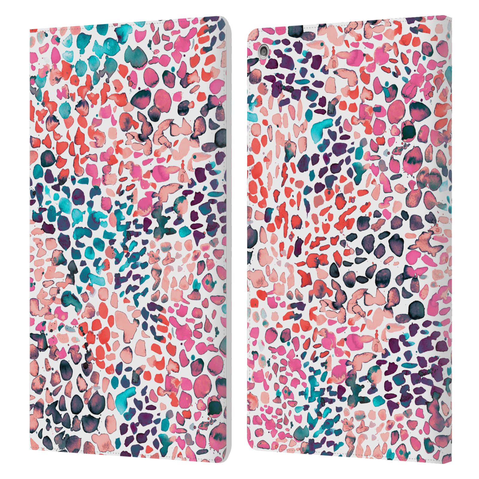 OFFICIAL NINOLA WATERCOLOR PRINTS LEATHER BOOK WALLET CASE COVER FOR AMAZON FIRE - Picture 17 of 19