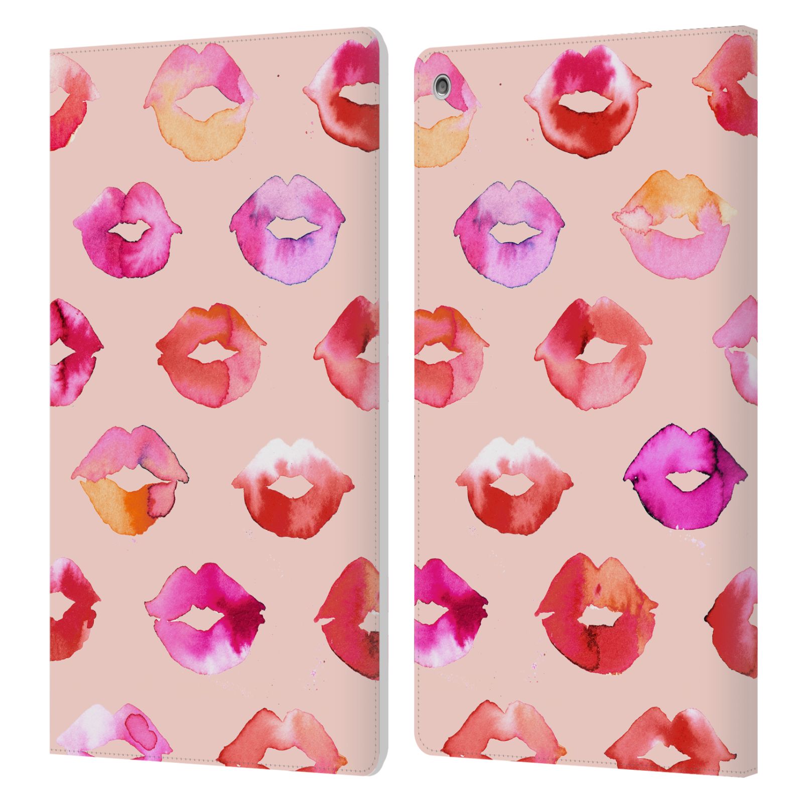 OFFICIAL NINOLA WATERCOLOR PRINTS LEATHER BOOK WALLET CASE COVER FOR AMAZON FIRE - Picture 18 of 19