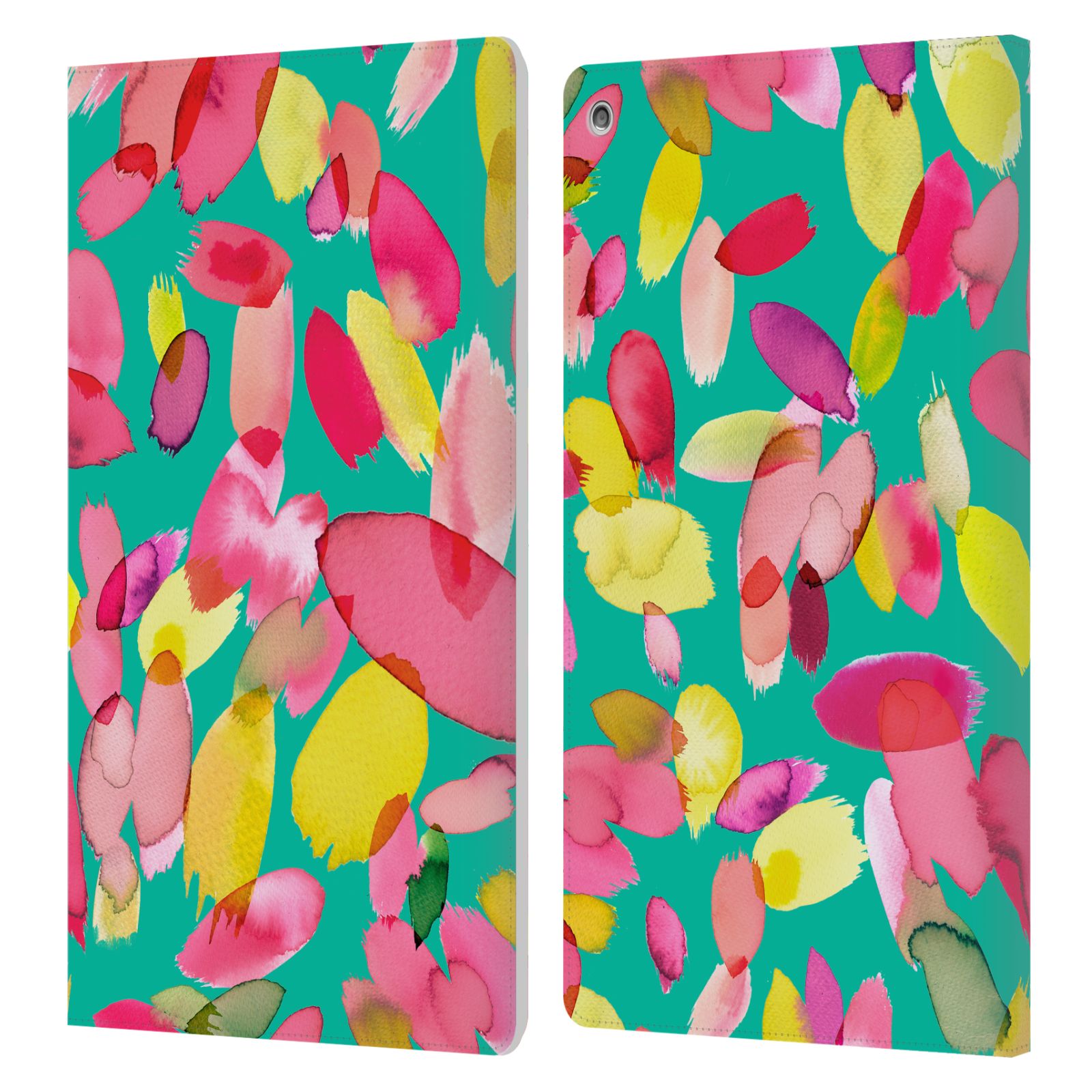 OFFICIAL NINOLA WATERCOLOR PRINTS LEATHER BOOK WALLET CASE COVER FOR AMAZON FIRE - Picture 19 of 19