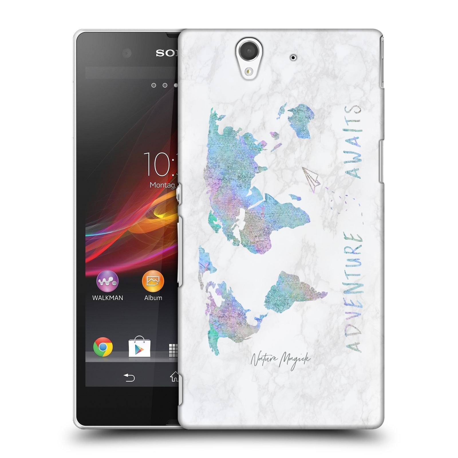 OFFICIAL NATURE MAGICK ADVENTURE AWAITS MAP ON MARBLE CASE FOR SONY PHONES 3 - Imagen 12 de 12