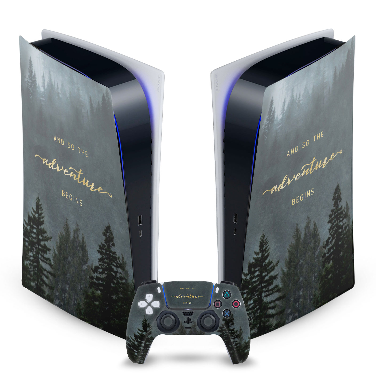 OFFICIAL NATURE MAGICK ART MIX VINYL SKIN FOR SONY PS5 DIGITAL EDITION BUNDLE