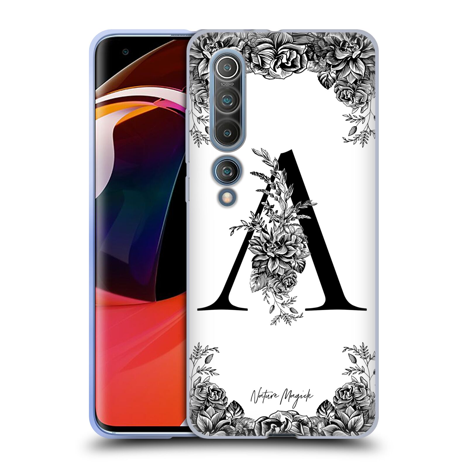 GEL-HÜLLE ORIGINAL NATURE MAGICK S & W BLUMEN MONOGRAMM 1 FÜR XIAOMI REDMI HANDYS - Bild 8 von 20