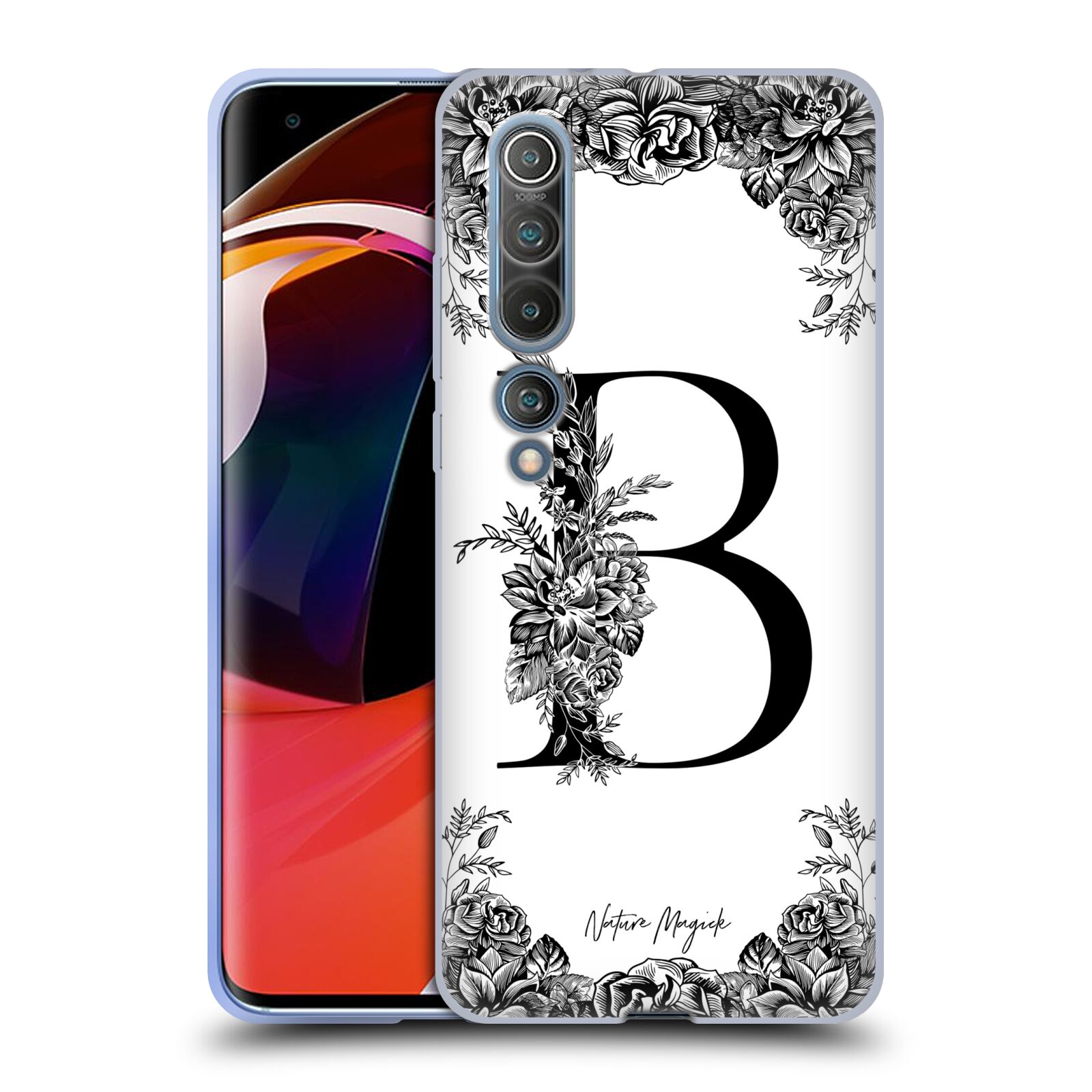 GEL-HÜLLE ORIGINAL NATURE MAGICK S & W BLUMEN MONOGRAMM 1 FÜR XIAOMI REDMI HANDYS - Bild 9 von 20