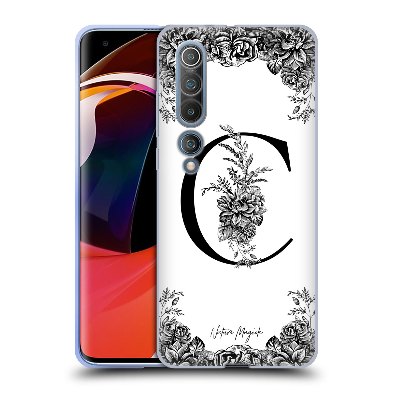 GEL-HÜLLE ORIGINAL NATURE MAGICK S & W BLUMEN MONOGRAMM 1 FÜR XIAOMI REDMI HANDYS - Bild 10 von 20