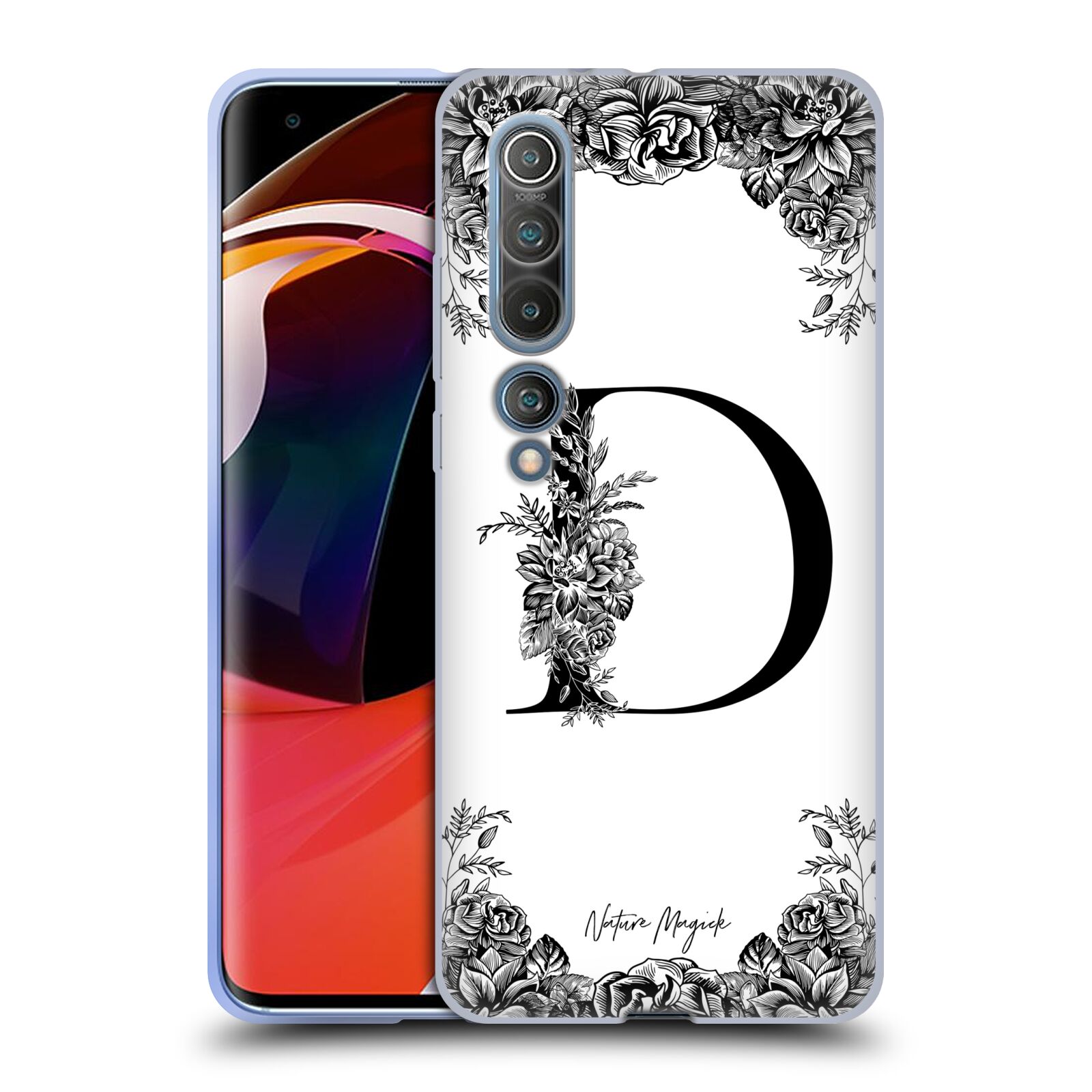 GEL-HÜLLE ORIGINAL NATURE MAGICK S & W BLUMEN MONOGRAMM 1 FÜR XIAOMI REDMI HANDYS - Bild 11 von 20