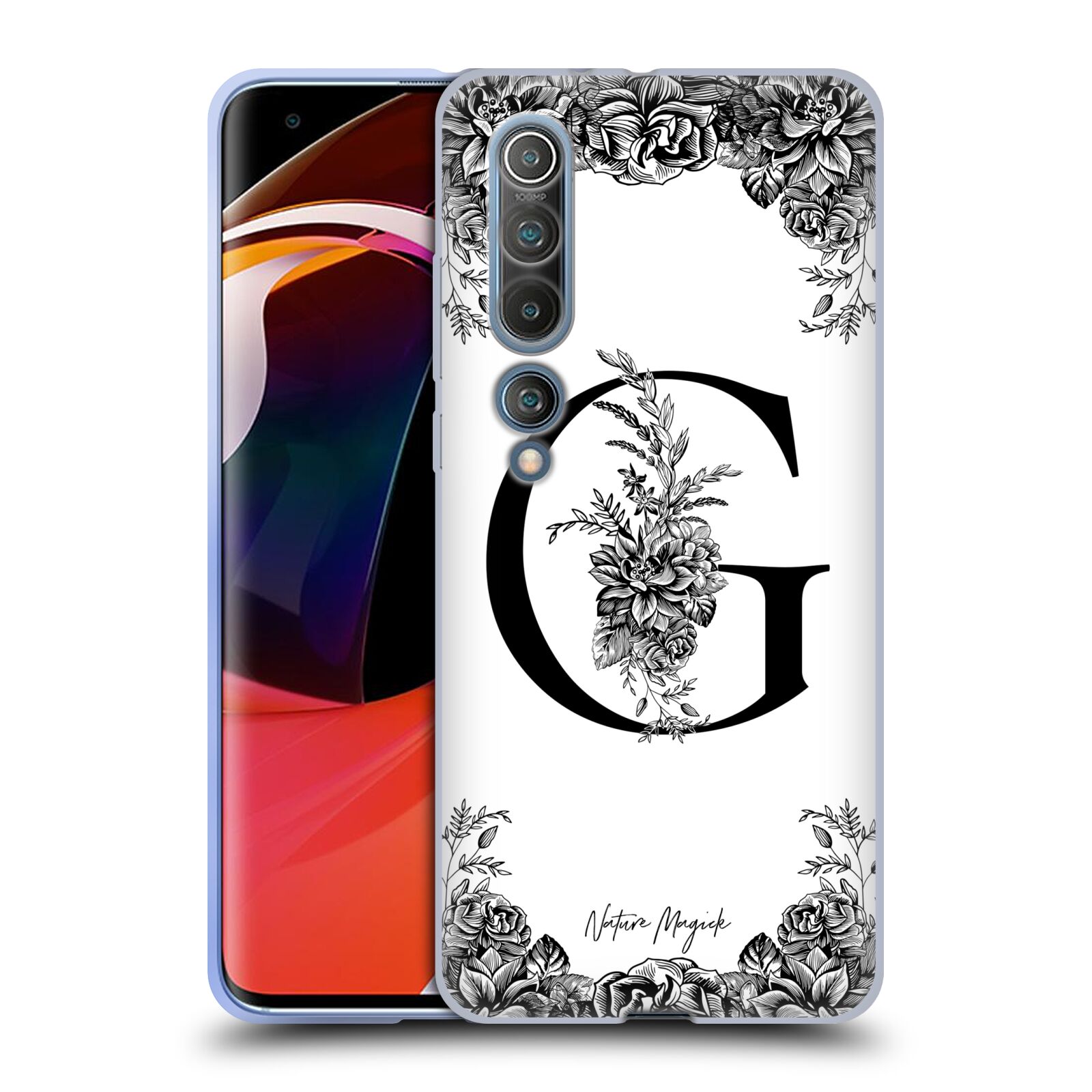 GEL-HÜLLE ORIGINAL NATURE MAGICK S & W BLUMEN MONOGRAMM 1 FÜR XIAOMI REDMI HANDYS - Bild 14 von 20
