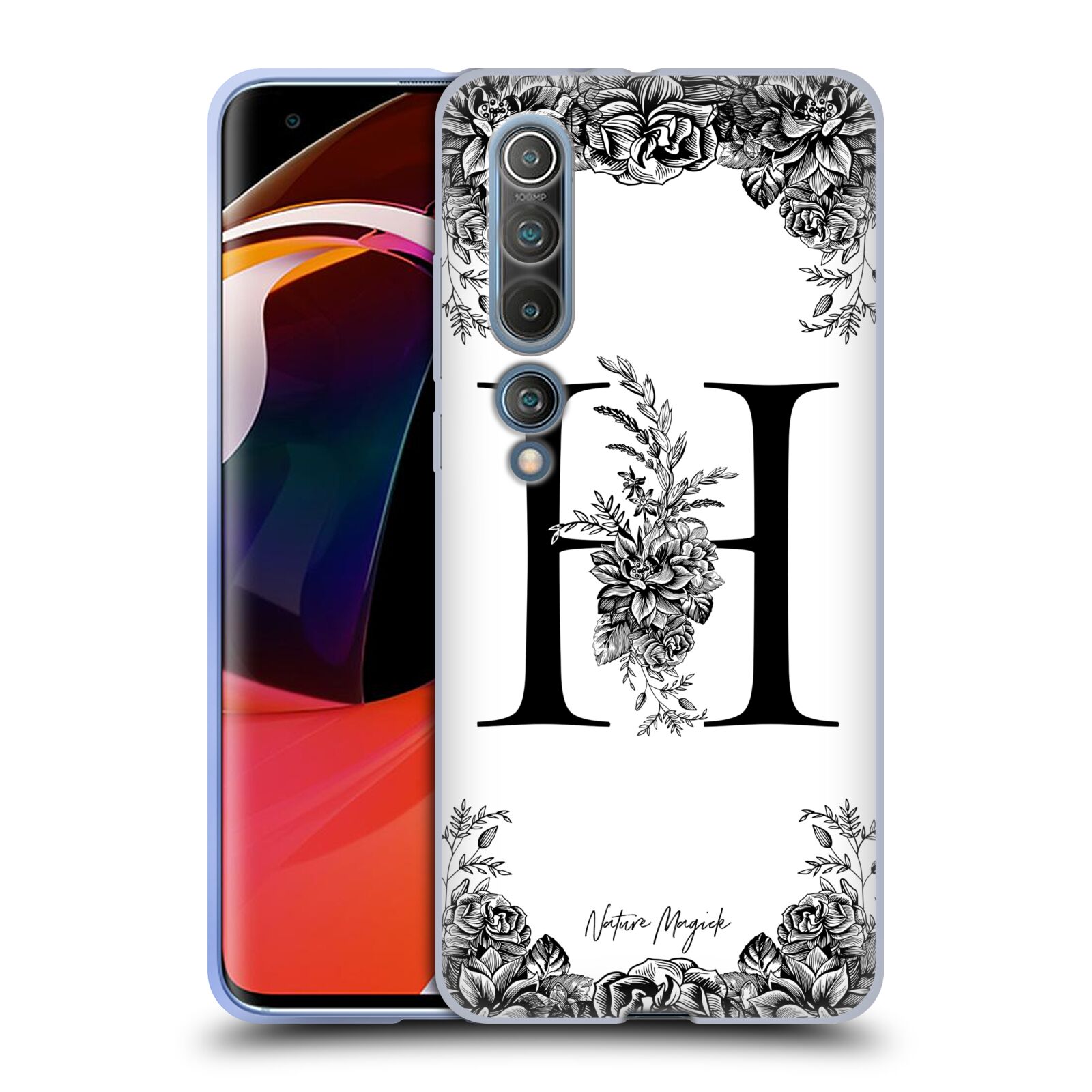 GEL-HÜLLE ORIGINAL NATURE MAGICK S & W BLUMEN MONOGRAMM 1 FÜR XIAOMI REDMI HANDYS - Bild 15 von 20