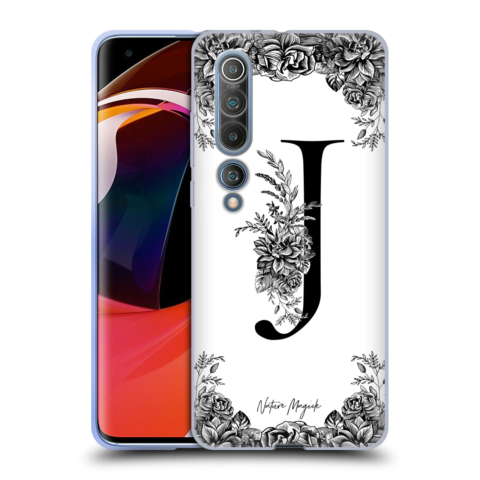 GEL-HÜLLE ORIGINAL NATURE MAGICK S & W BLUMEN MONOGRAMM 1 FÜR XIAOMI REDMI HANDYS - Bild 17 von 20