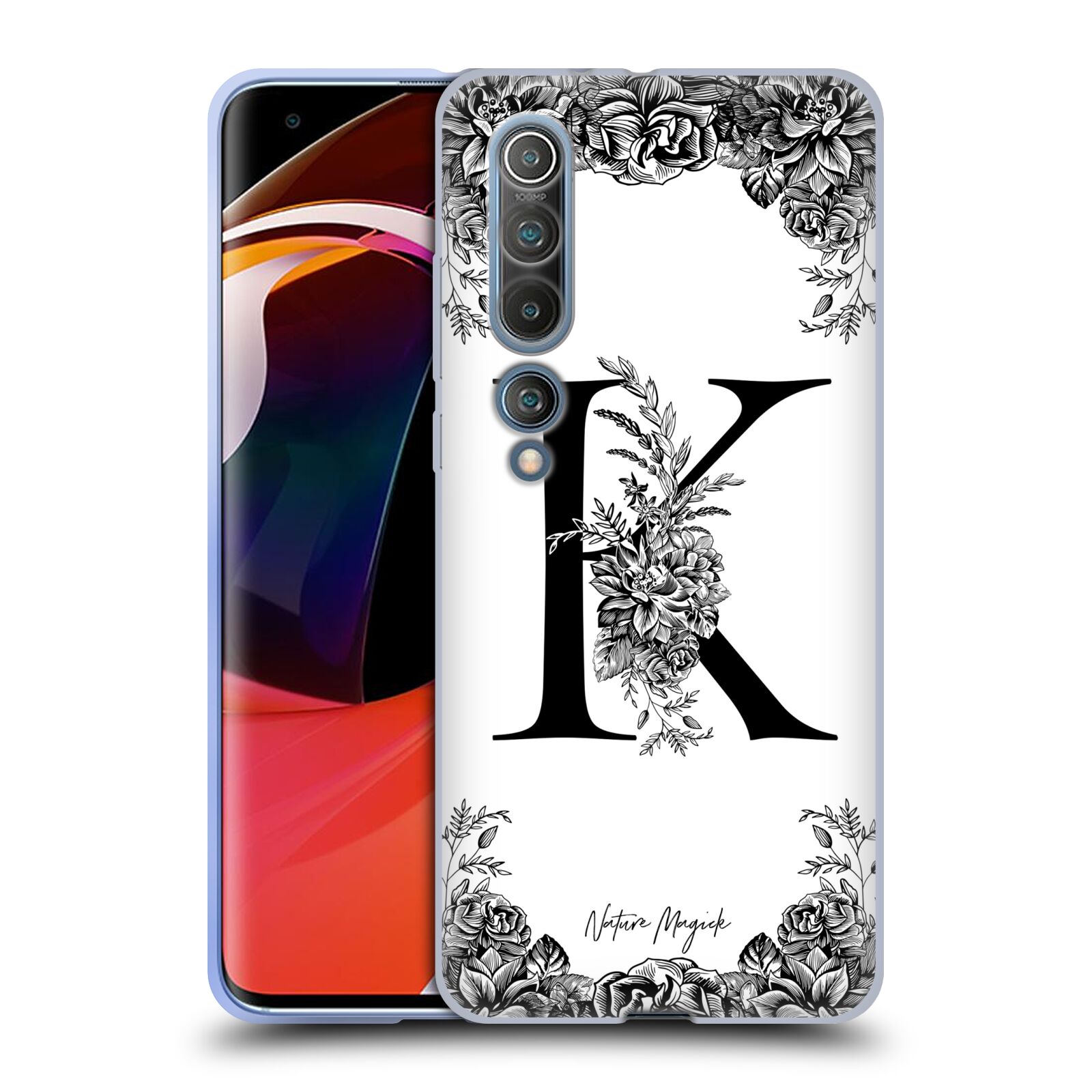 GEL-HÜLLE ORIGINAL NATURE MAGICK S & W BLUMEN MONOGRAMM 1 FÜR XIAOMI REDMI HANDYS - Bild 18 von 20
