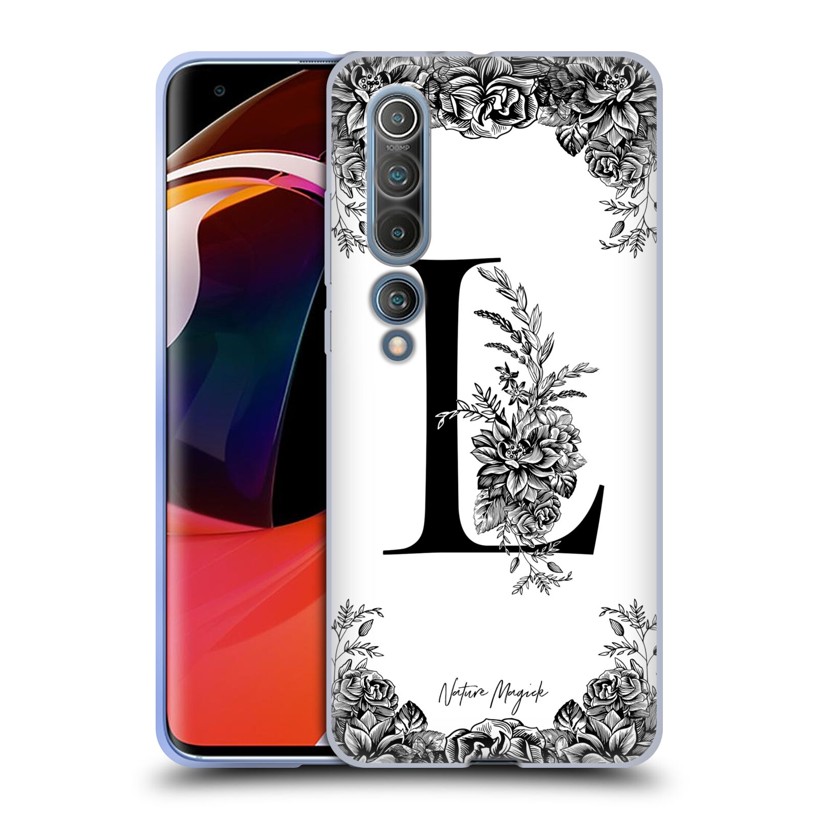 GEL-HÜLLE ORIGINAL NATURE MAGICK S & W BLUMEN MONOGRAMM 1 FÜR XIAOMI REDMI HANDYS - Bild 19 von 20