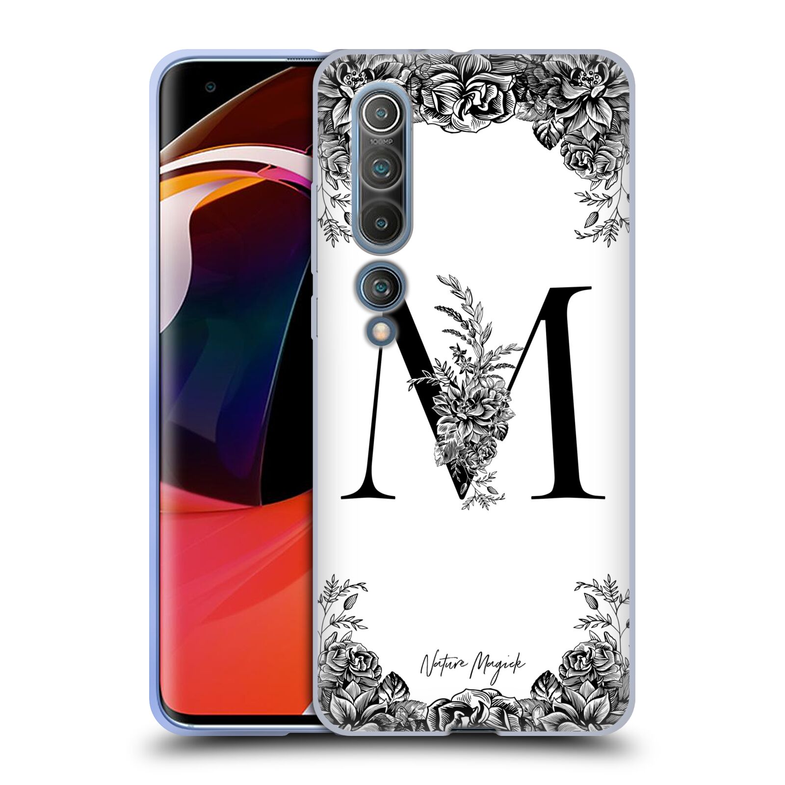 GEL-HÜLLE ORIGINAL NATURE MAGICK S & W BLUMEN MONOGRAMM 1 FÜR XIAOMI REDMI HANDYS - Bild 20 von 20