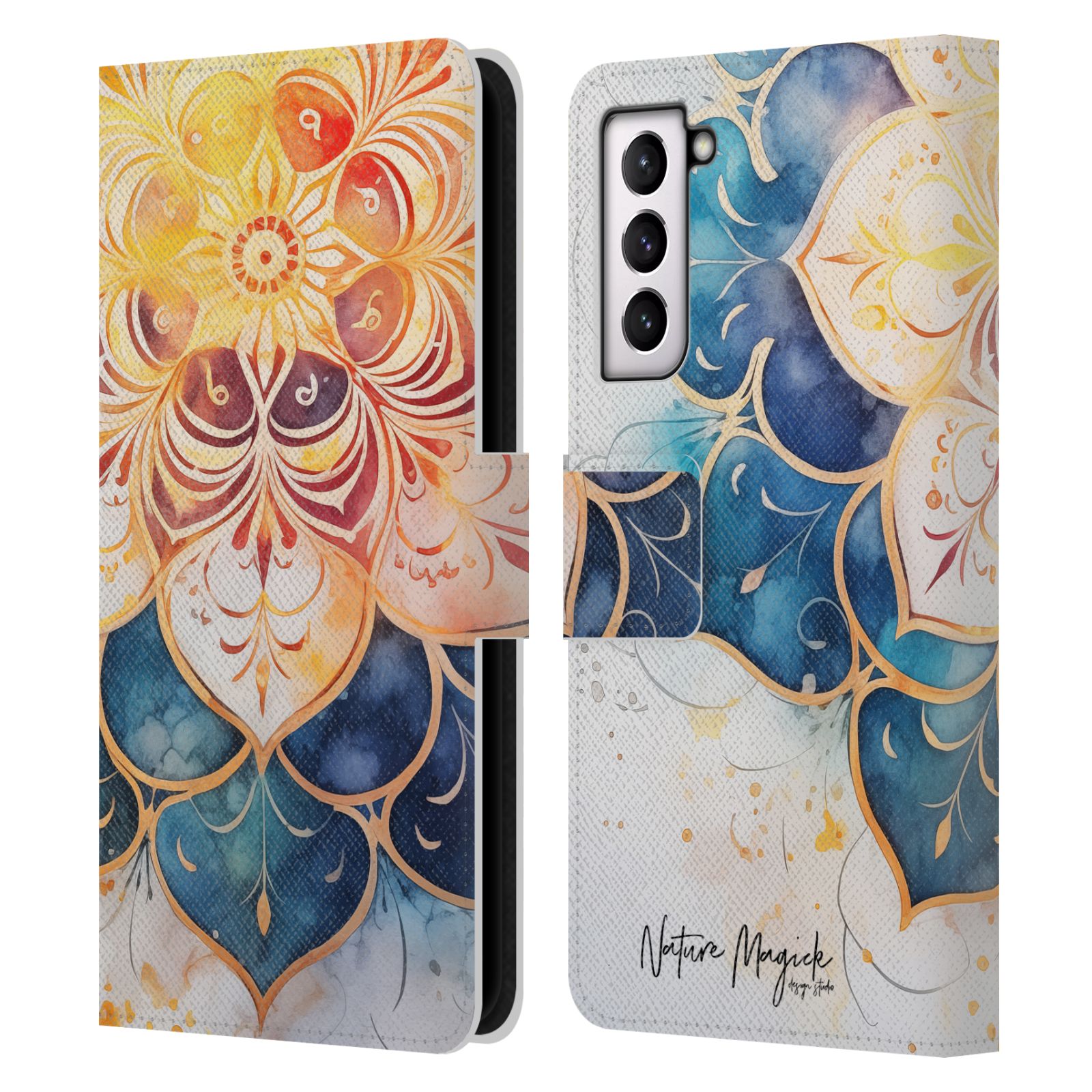 OFFICIAL NATURE MAGICK LUSH RING LEATHER BOOK WALLET CASE FOR SAMSUNG PHONES 4 - Picture 12 of 12