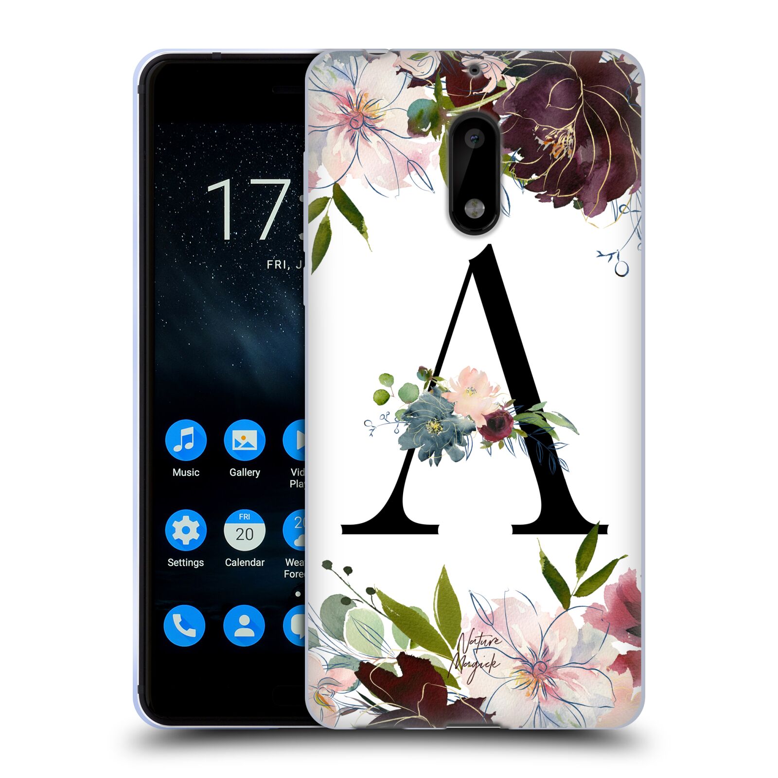 OFFICIAL NATURE MAGICK MONOGRAM GARDEN FLOWERS 1 GEL CASE FOR NOKIA PHONES 1 - Picture 8 of 20
