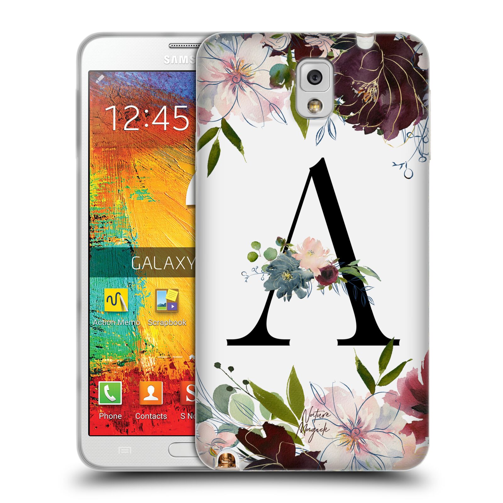 OFFICIAL NATURE MAGICK MONOGRAM GARDEN FLOWERS 1 GEL CASE FOR SAMSUNG PHONES 2 - Picture 8 of 20