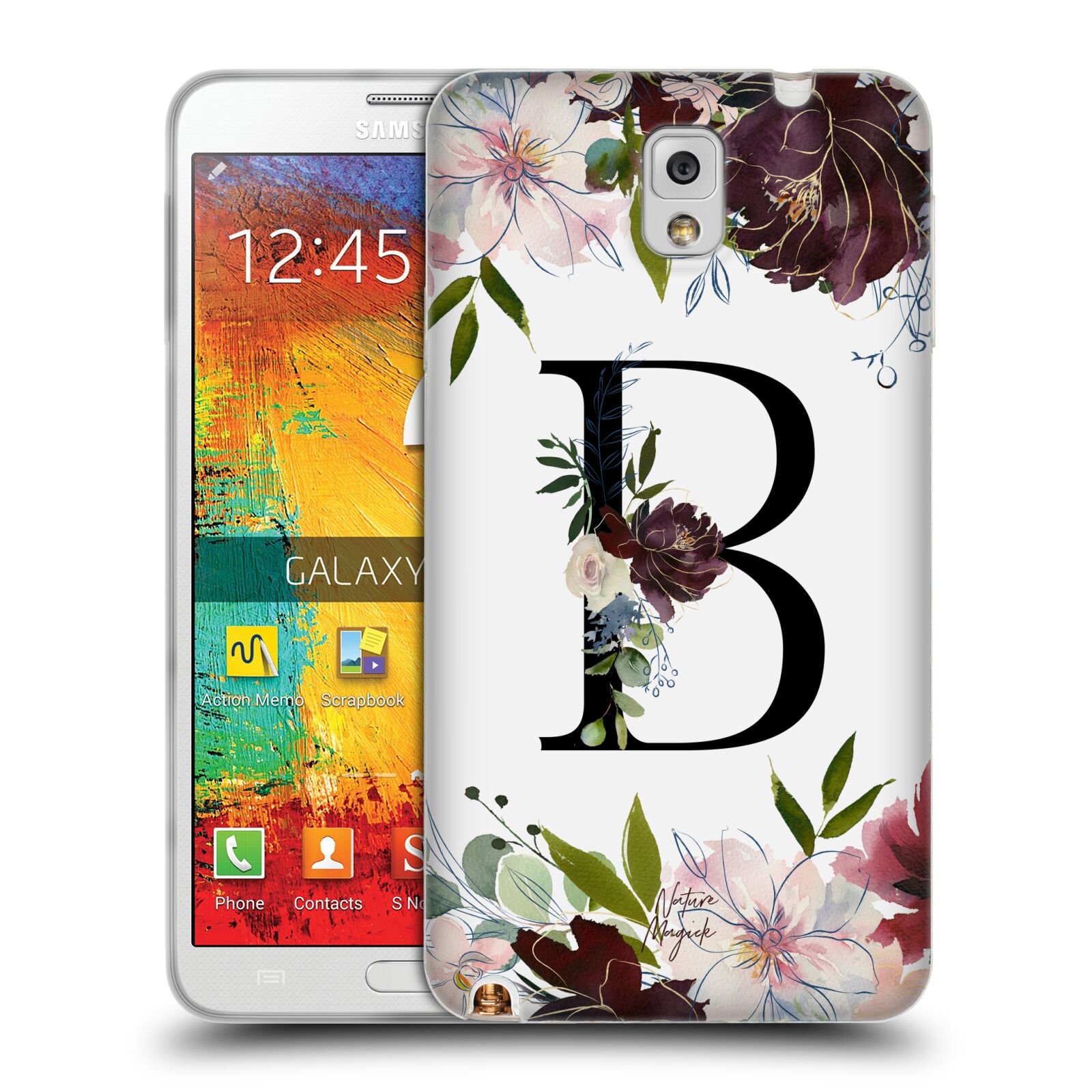 OFFICIAL NATURE MAGICK MONOGRAM GARDEN FLOWERS 1 GEL CASE FOR SAMSUNG PHONES 2 - Picture 9 of 20