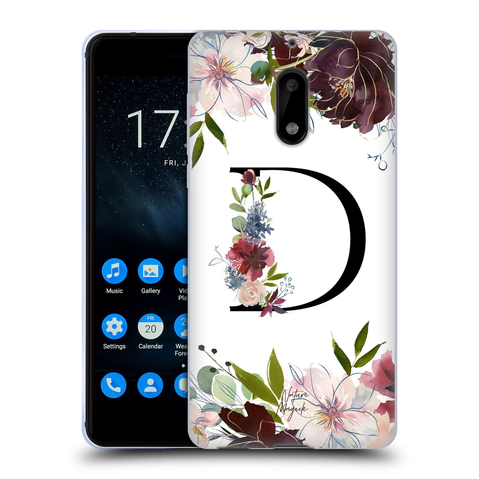 OFFICIAL NATURE MAGICK MONOGRAM GARDEN FLOWERS 1 GEL CASE FOR NOKIA PHONES 1 - Picture 11 of 20