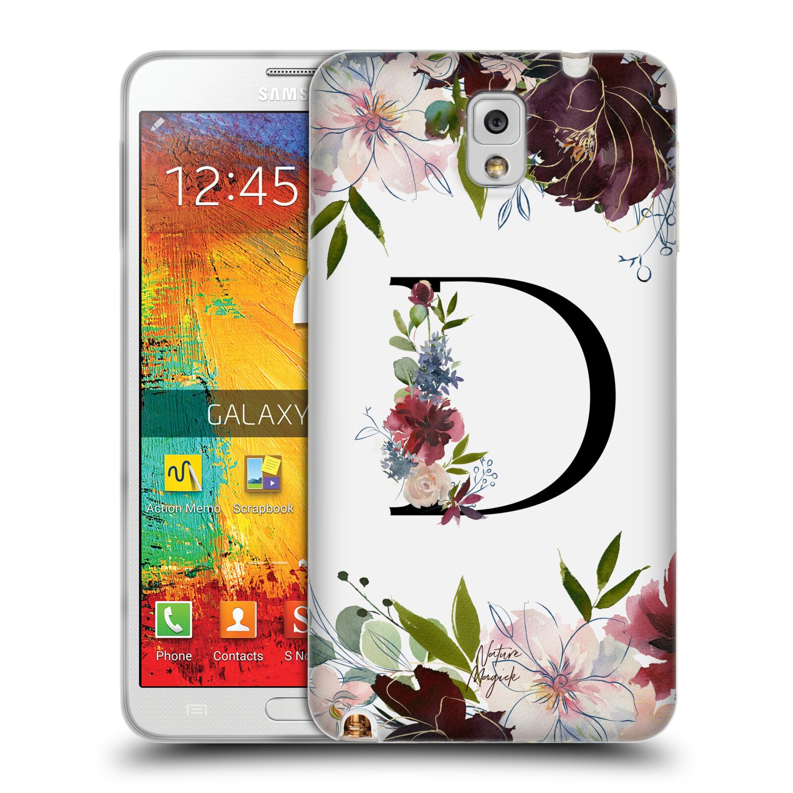 OFFICIAL NATURE MAGICK MONOGRAM GARDEN FLOWERS 1 GEL CASE FOR SAMSUNG PHONES 2 - Picture 11 of 20