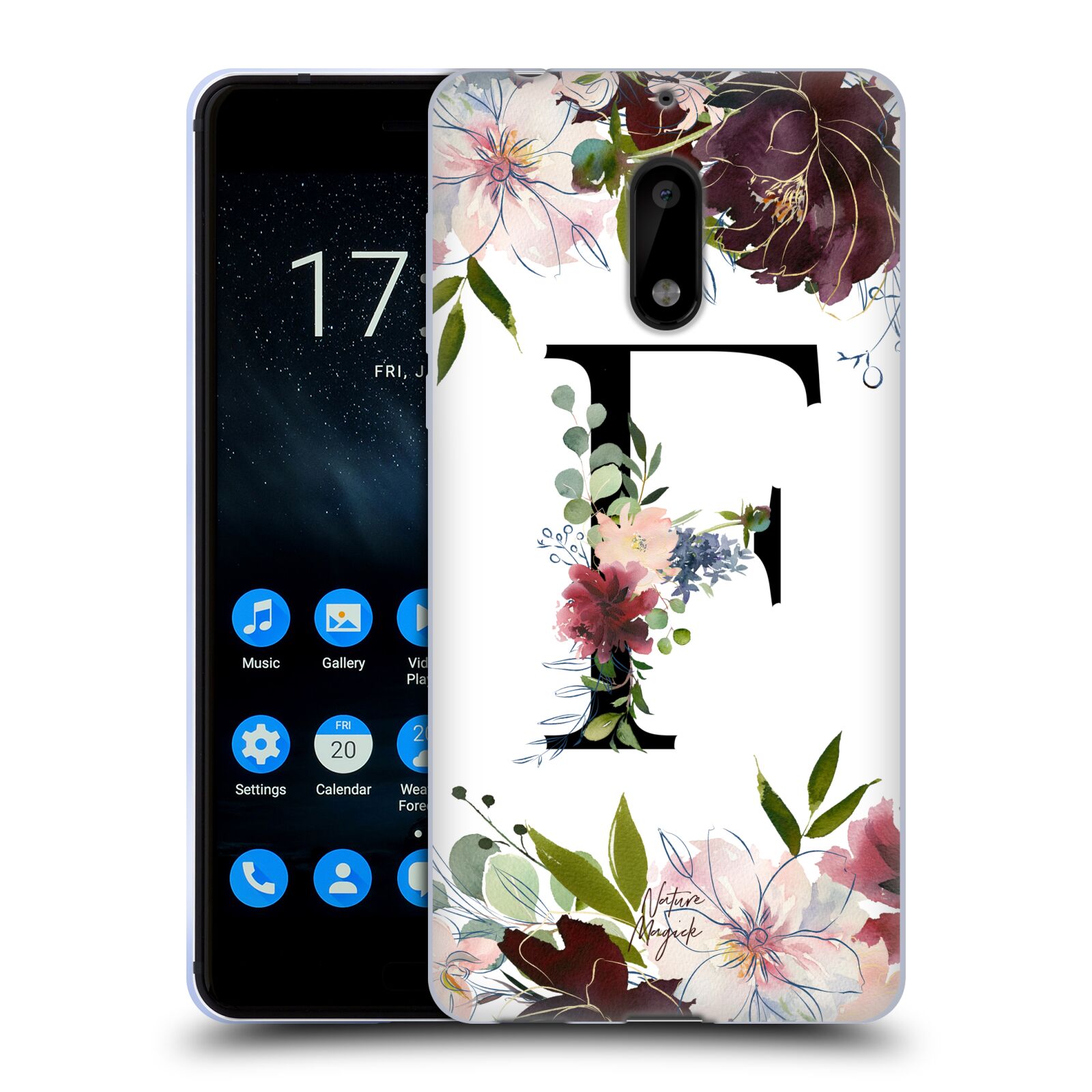 OFFICIAL NATURE MAGICK MONOGRAM GARDEN FLOWERS 1 GEL CASE FOR NOKIA PHONES 1 - Picture 13 of 20