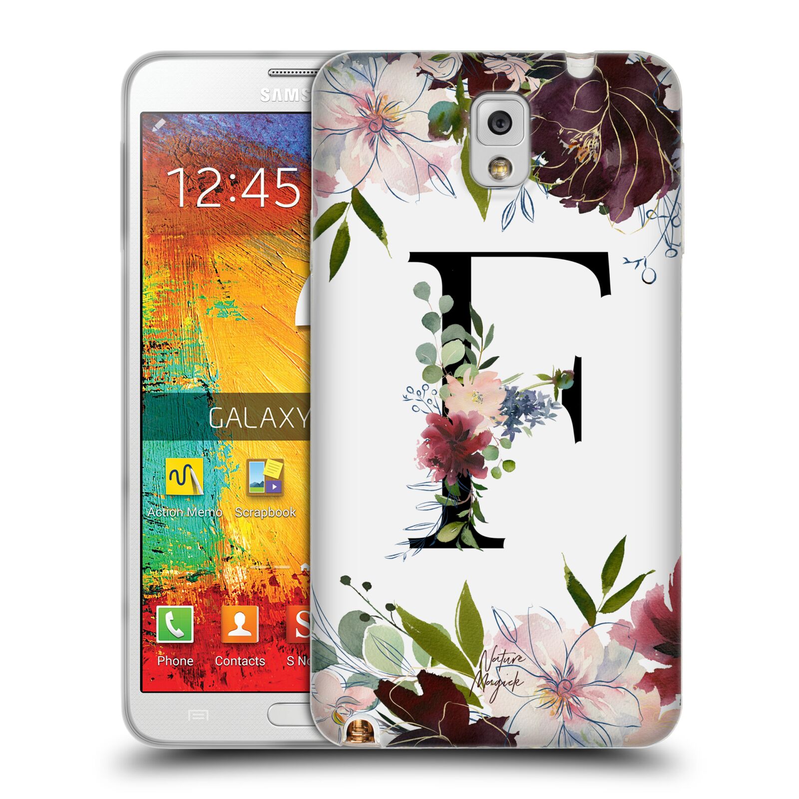 OFFICIAL NATURE MAGICK MONOGRAM GARDEN FLOWERS 1 GEL CASE FOR SAMSUNG PHONES 2 - Picture 13 of 20