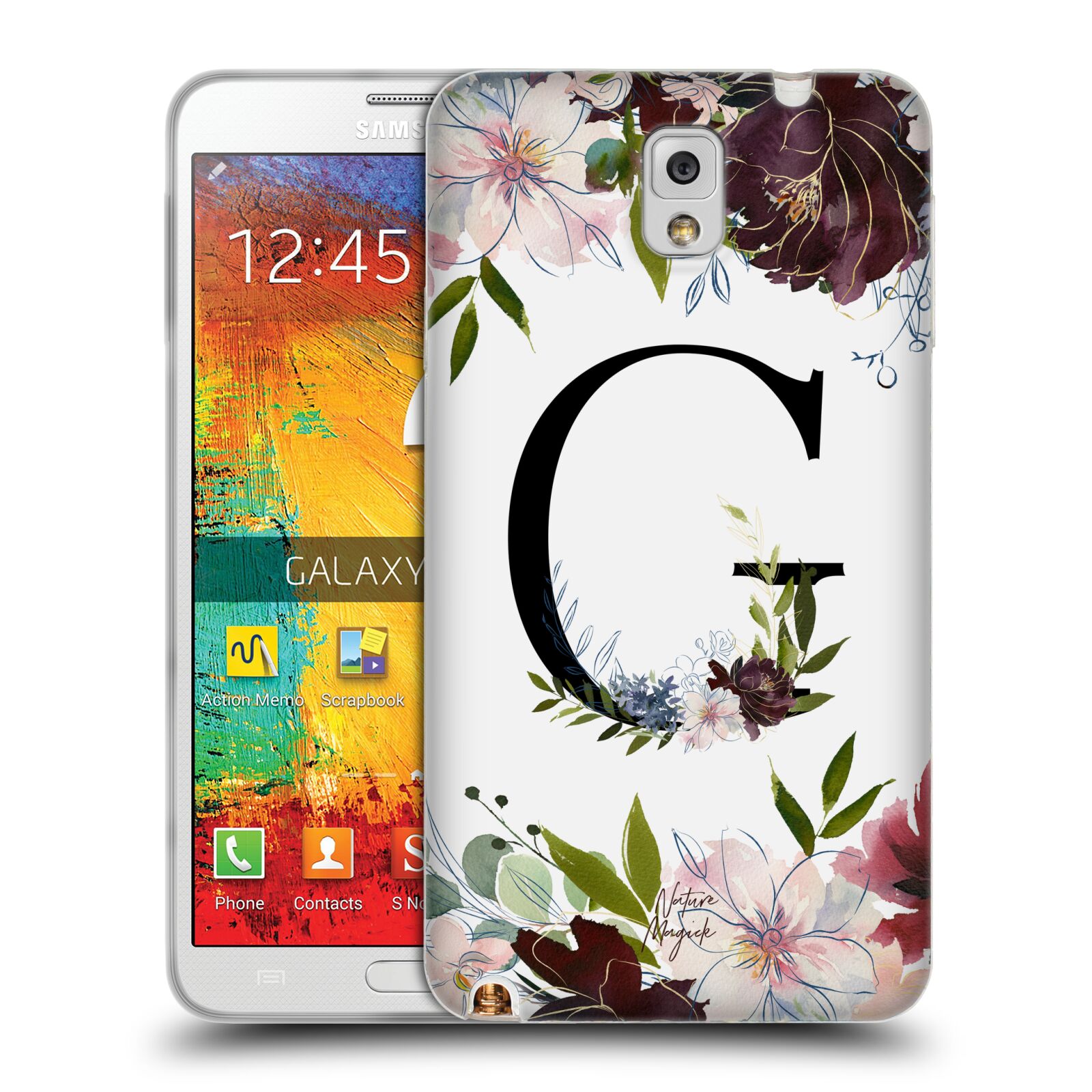 OFFICIAL NATURE MAGICK MONOGRAM GARDEN FLOWERS 1 GEL CASE FOR SAMSUNG PHONES 2 - Picture 14 of 20