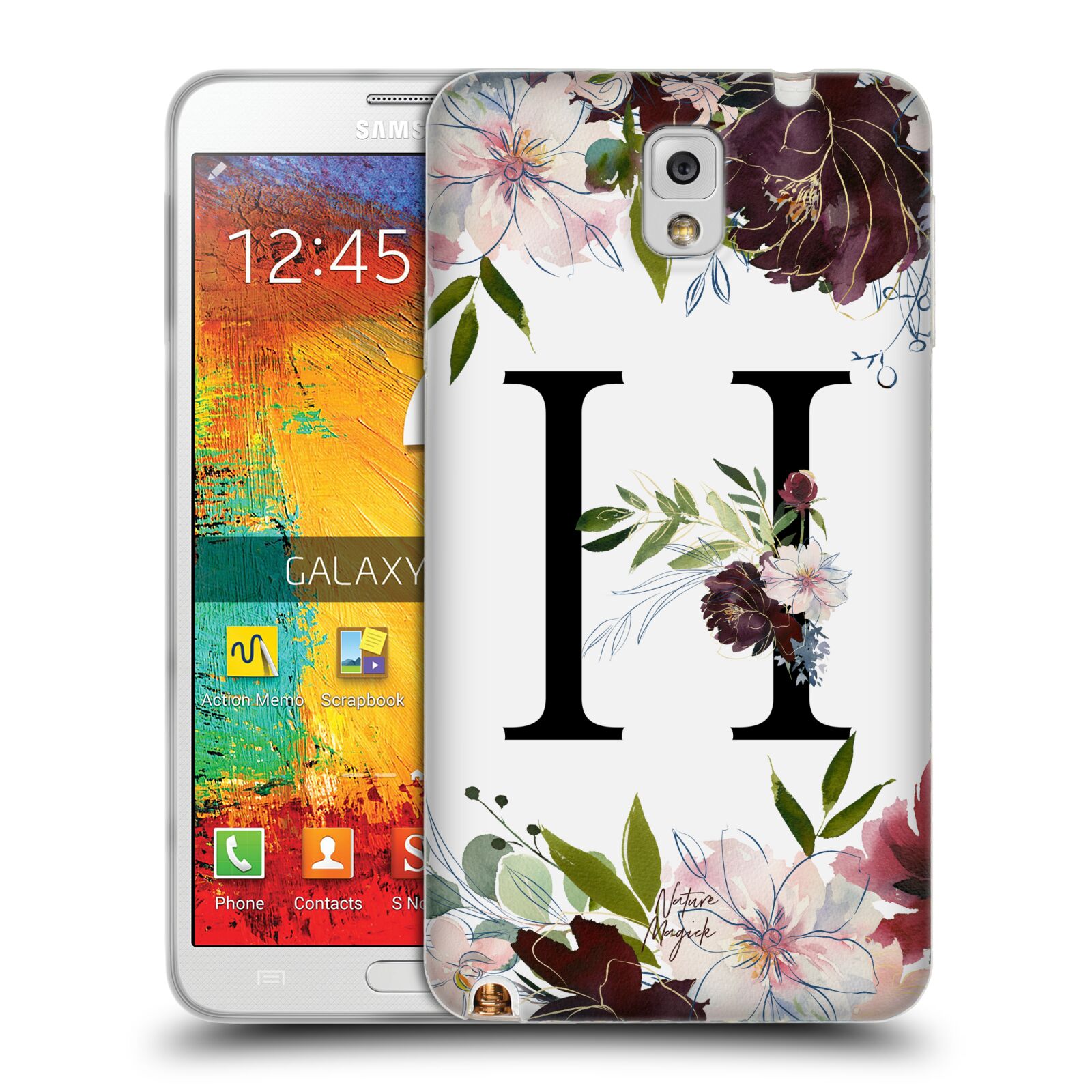 OFFICIAL NATURE MAGICK MONOGRAM GARDEN FLOWERS 1 GEL CASE FOR SAMSUNG PHONES 2 - Picture 15 of 20