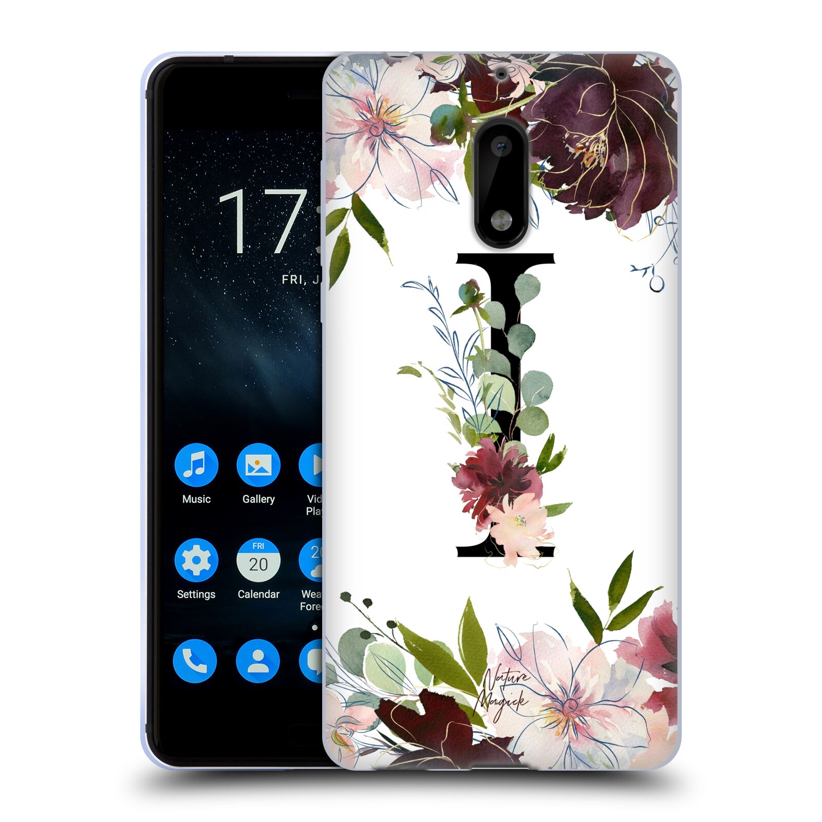 OFFICIAL NATURE MAGICK MONOGRAM GARDEN FLOWERS 1 GEL CASE FOR NOKIA PHONES 1 - Picture 16 of 20
