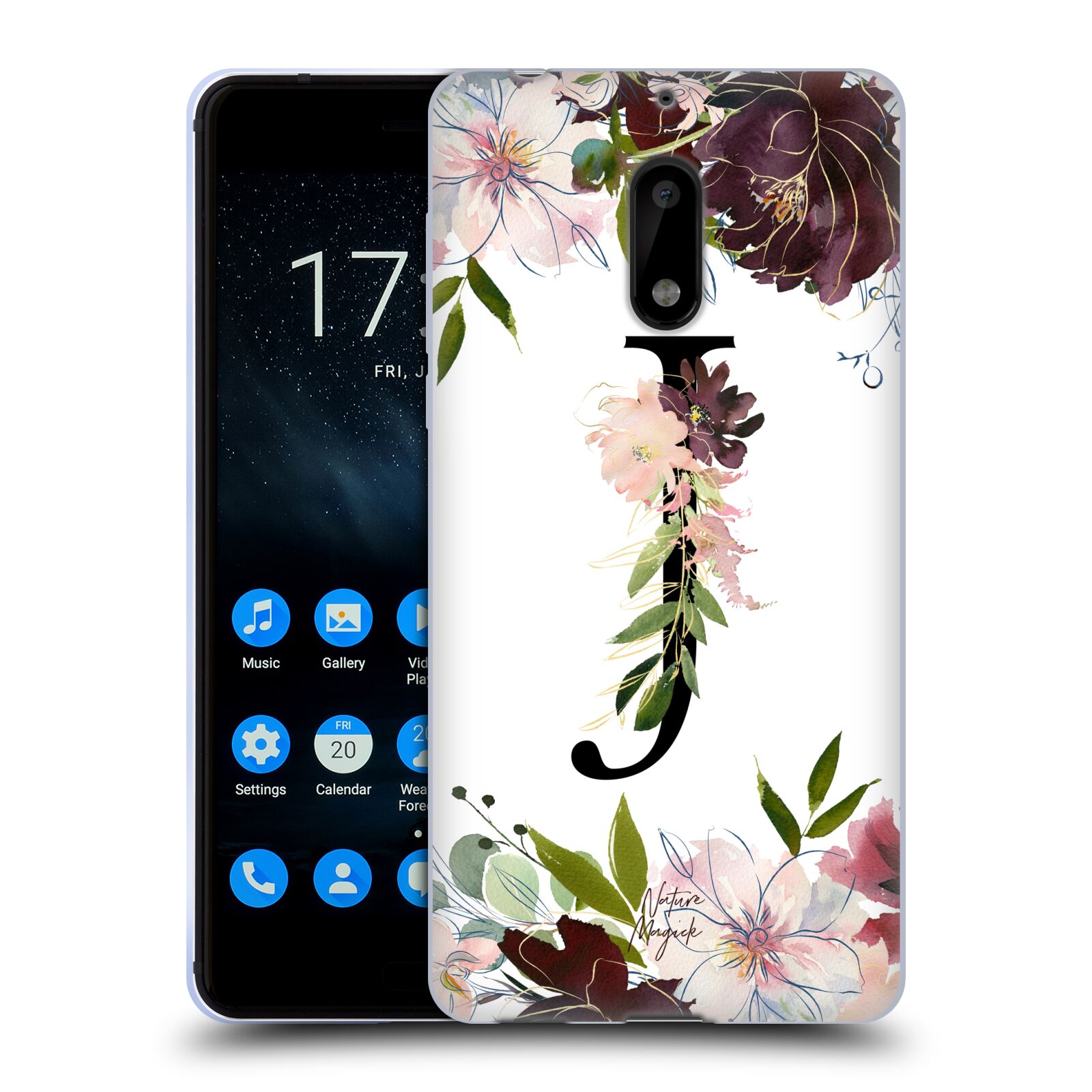 OFFICIAL NATURE MAGICK MONOGRAM GARDEN FLOWERS 1 GEL CASE FOR NOKIA PHONES 1 - Picture 17 of 20
