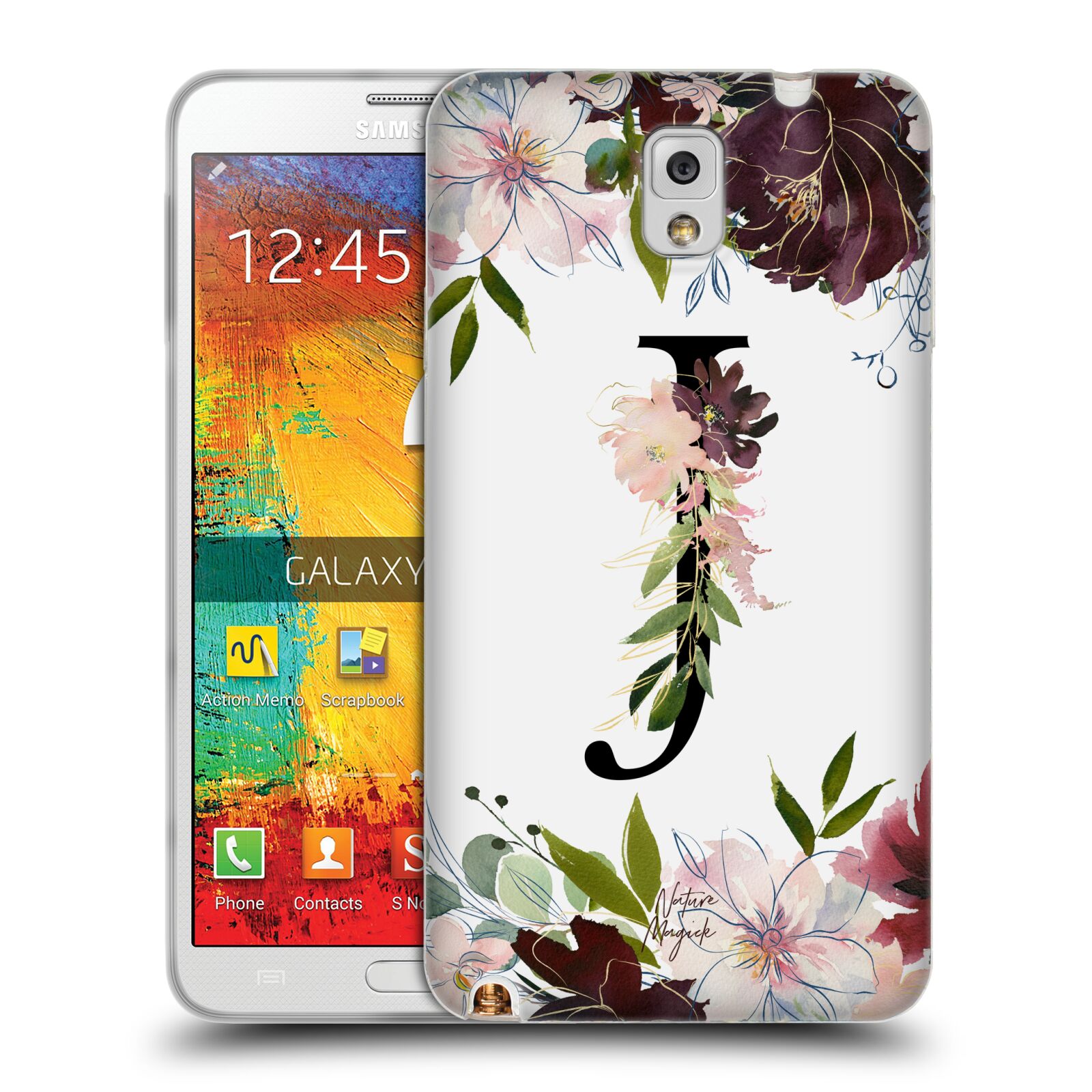 OFFICIAL NATURE MAGICK MONOGRAM GARDEN FLOWERS 1 GEL CASE FOR SAMSUNG PHONES 2 - Picture 17 of 20