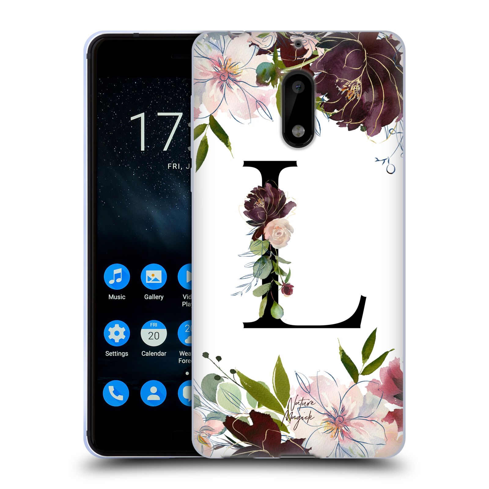 OFFICIAL NATURE MAGICK MONOGRAM GARDEN FLOWERS 1 GEL CASE FOR NOKIA PHONES 1 - Picture 19 of 20