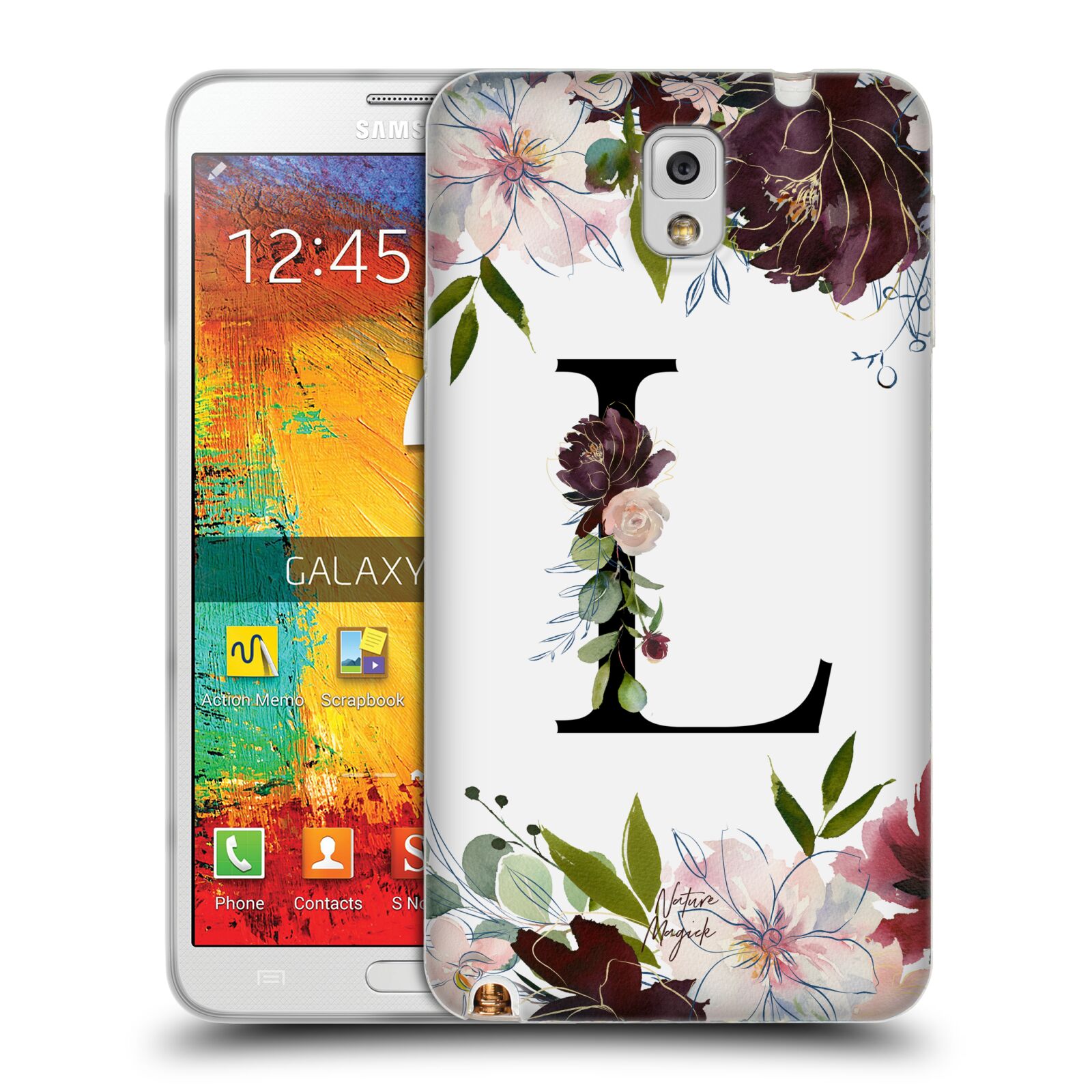 OFFICIAL NATURE MAGICK MONOGRAM GARDEN FLOWERS 1 GEL CASE FOR SAMSUNG PHONES 2 - Picture 19 of 20