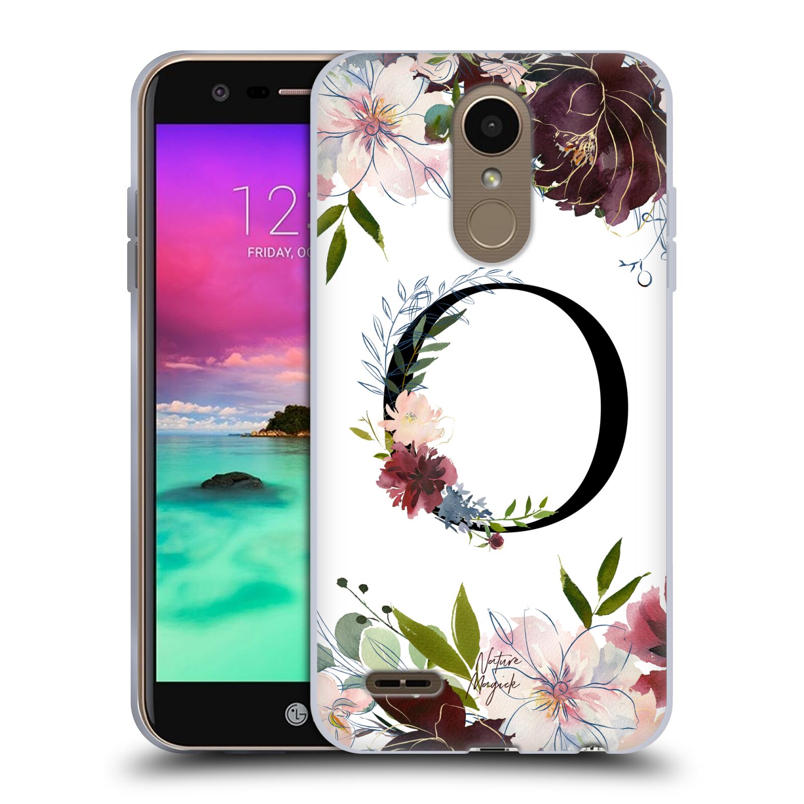 OFFICIAL NATURE MAGICK MONOGRAM GARDEN FLOWERS 2 SOFT GEL CASE FOR LG PHONES 2 - Imagen 8 de 18