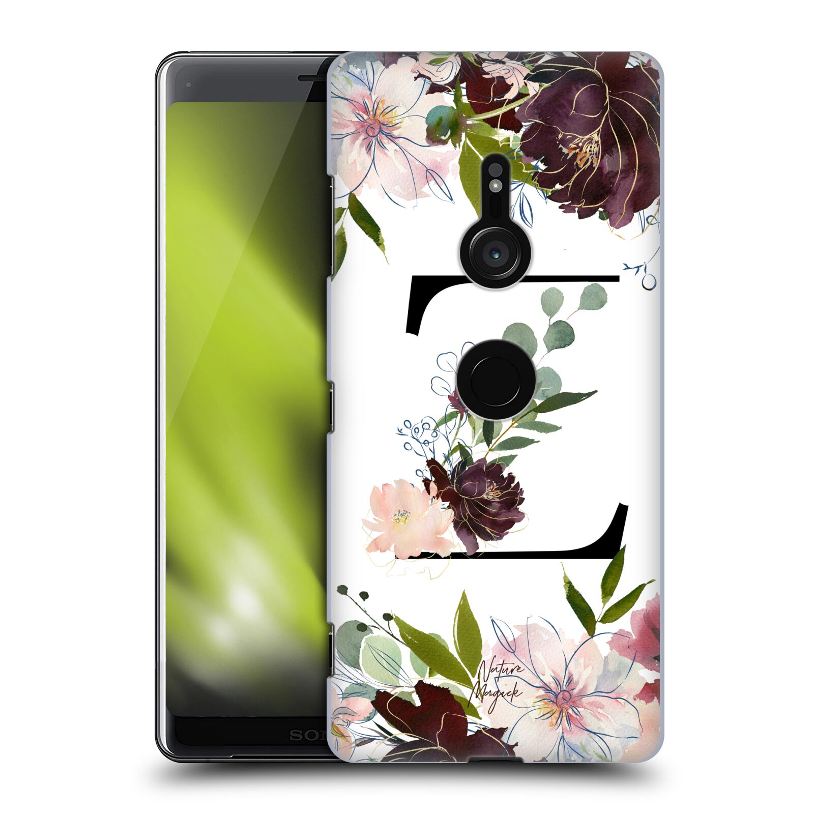 OFFICIAL NATURE MAGICK MONOGRAM GARDEN FLOWERS 2 BACK CASE FOR SONY PHONES 1 - Picture 7 of 7