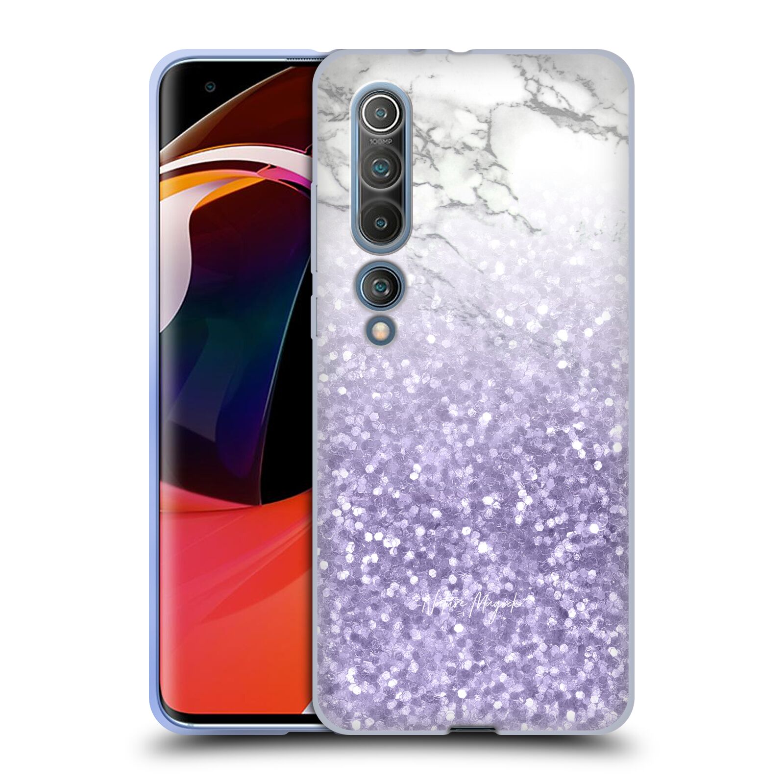 OFFICIAL NATURE MAGICK MARBLE GLITTER SPARKLE PASTEL GEL CASE FOR XIAOMI PHONES - Picture 10 of 10