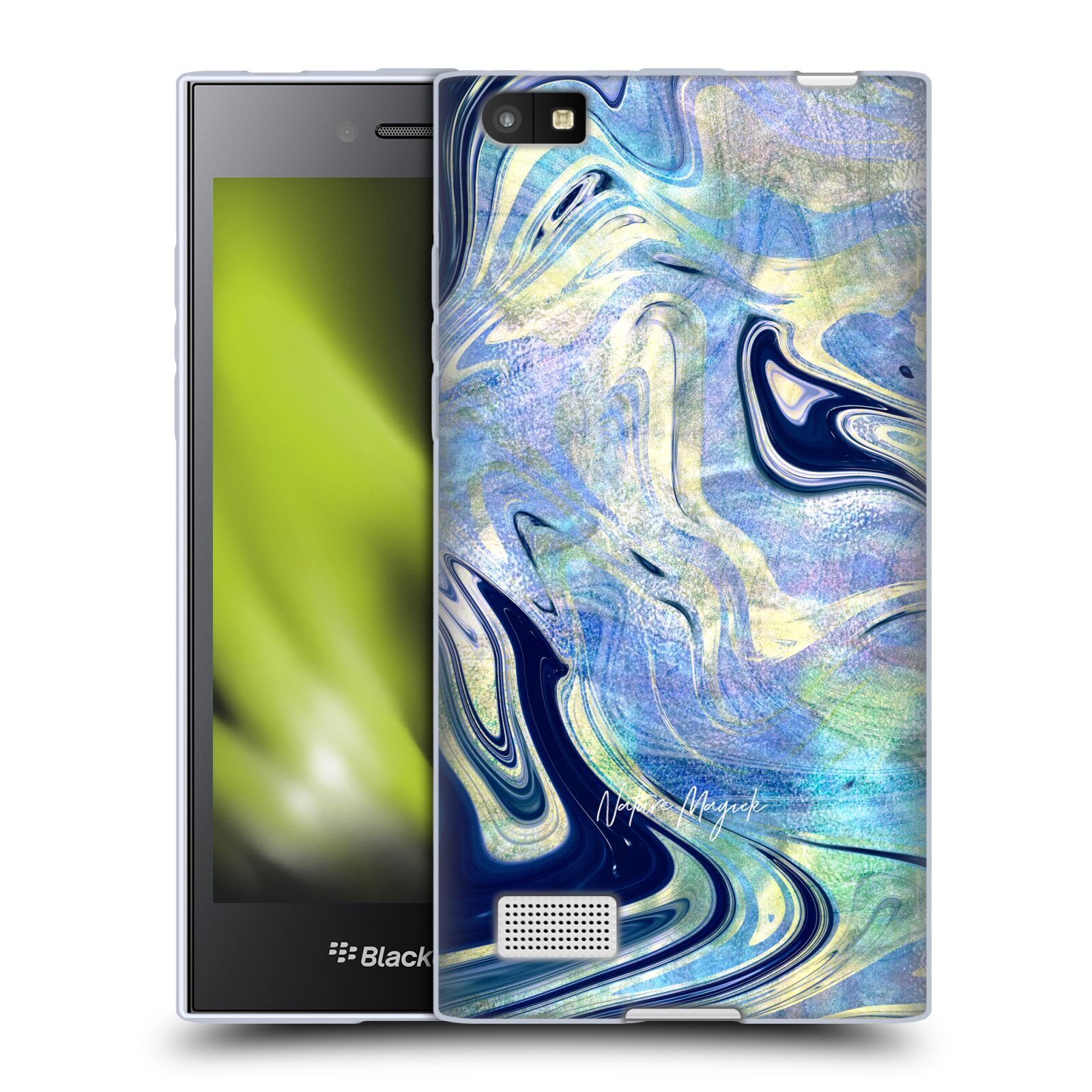 OFFICIAL NATURE MAGICK MERMAID ROSE GOLD MARBLE GEL CASE FOR BLACKBERRY PHONES - Picture 8 of 18