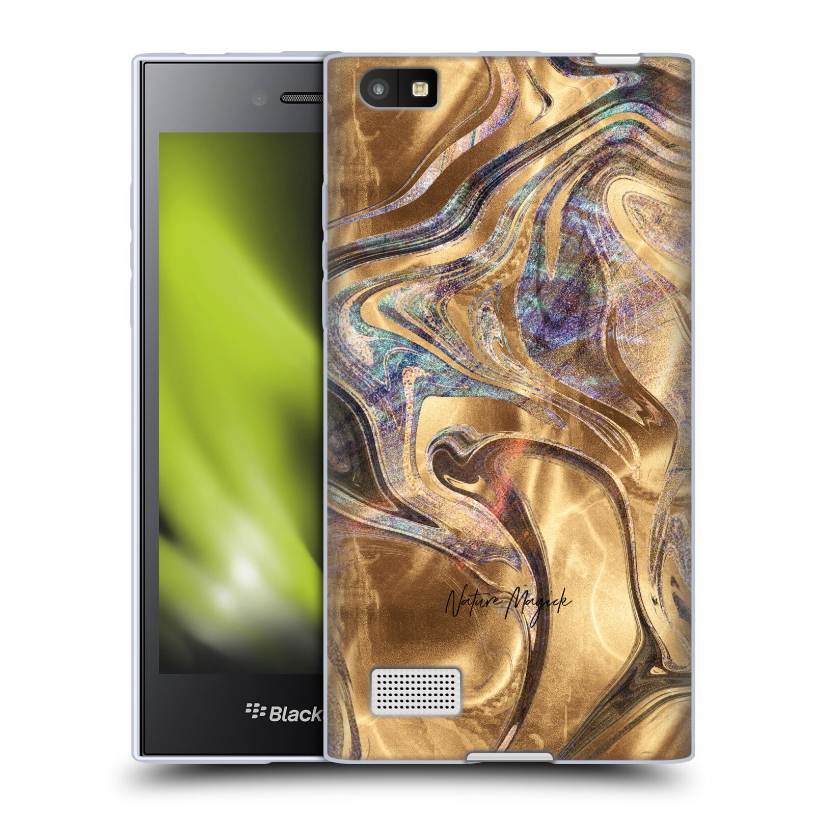 OFFICIAL NATURE MAGICK MERMAID ROSE GOLD MARBLE GEL CASE FOR BLACKBERRY PHONES - Picture 10 of 18