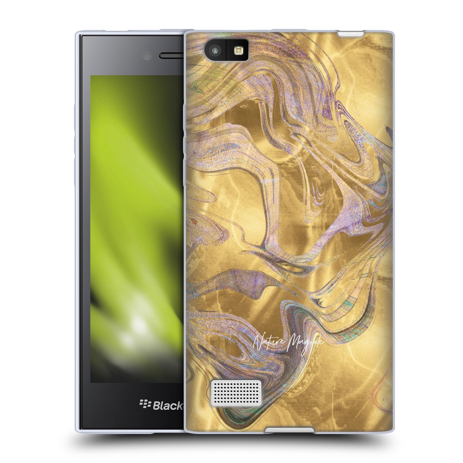OFFICIAL NATURE MAGICK MERMAID ROSE GOLD MARBLE GEL CASE FOR BLACKBERRY PHONES - Picture 11 of 18