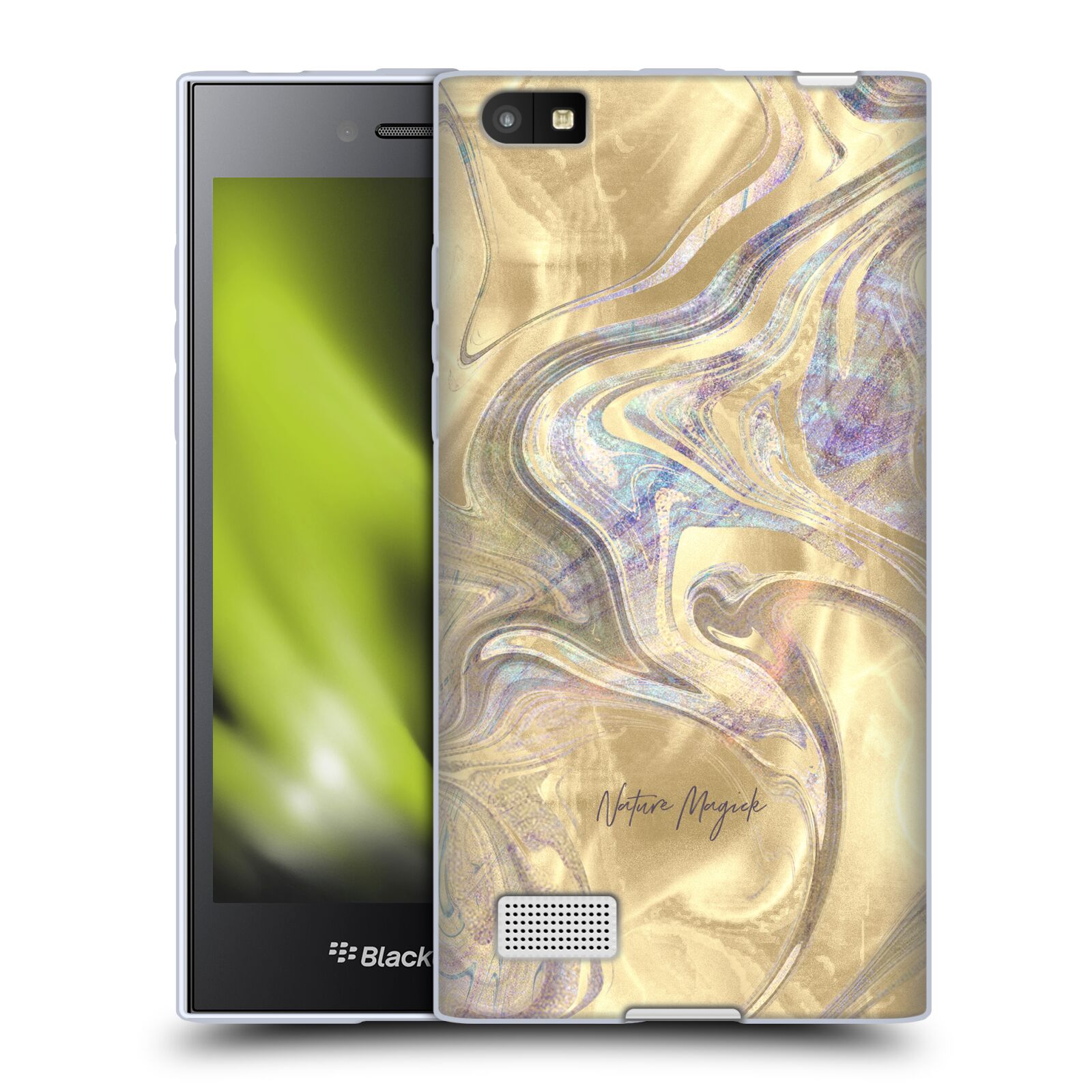 OFFICIAL NATURE MAGICK MERMAID ROSE GOLD MARBLE GEL CASE FOR BLACKBERRY PHONES - Picture 12 of 18